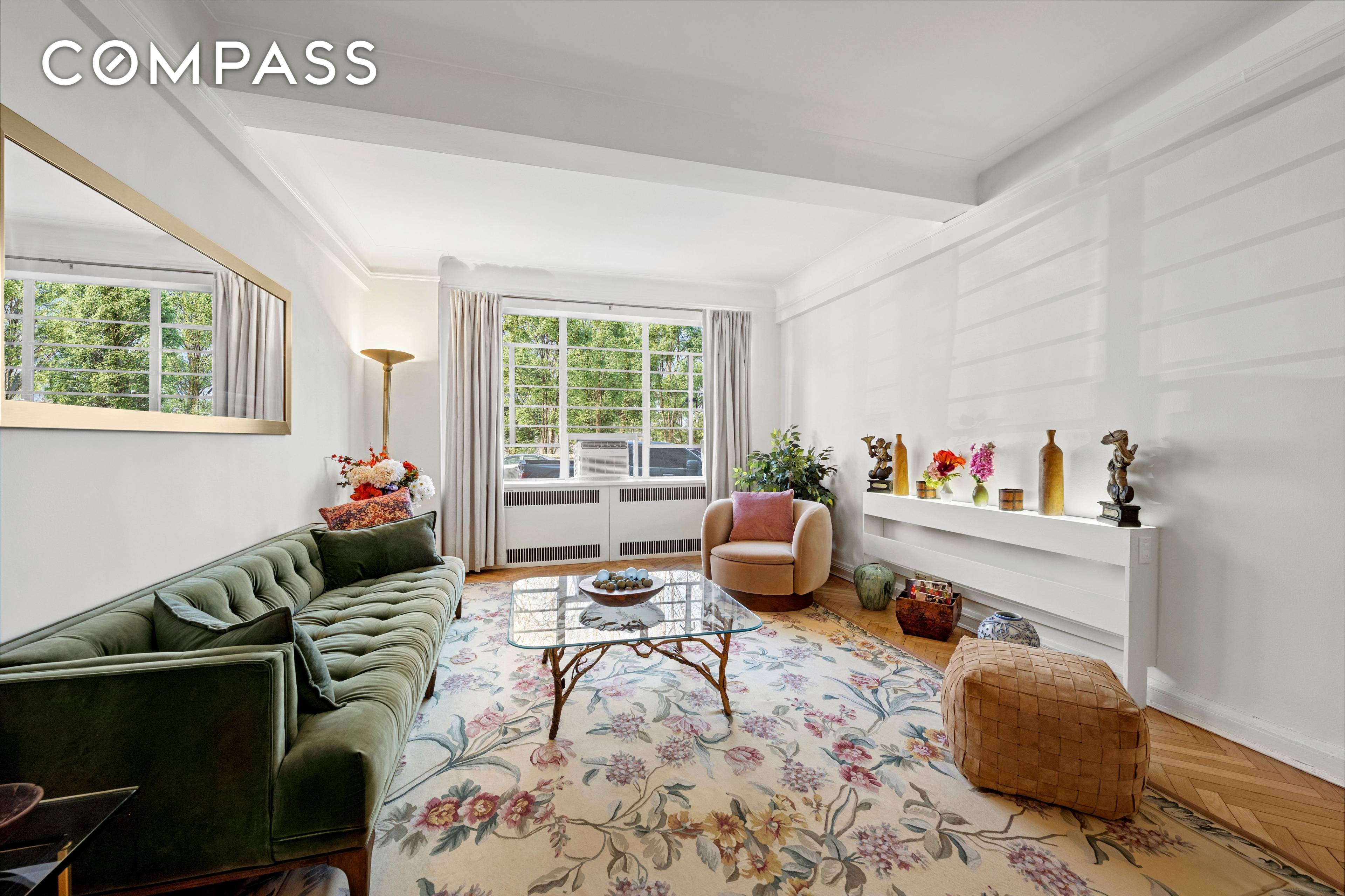 Right off the lobby is your own private vestibule think urban mud room that leads to this fabulous 2 bedroom, 2 bath home.