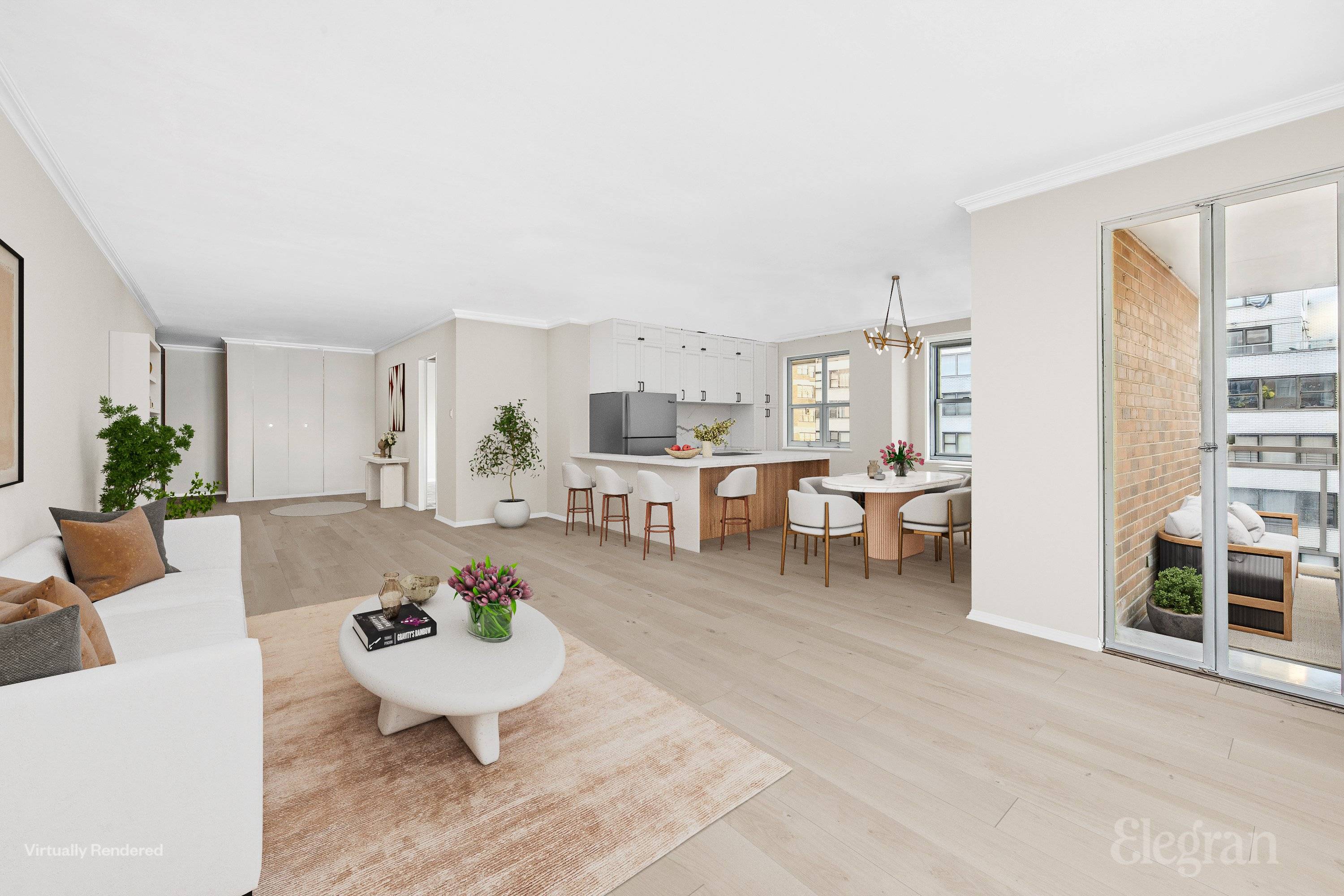 Great opportunity to purchase and design your dream home A corner unit, the largest two bedroom easily converted to a 3 bed and still have a huge living area, two ...