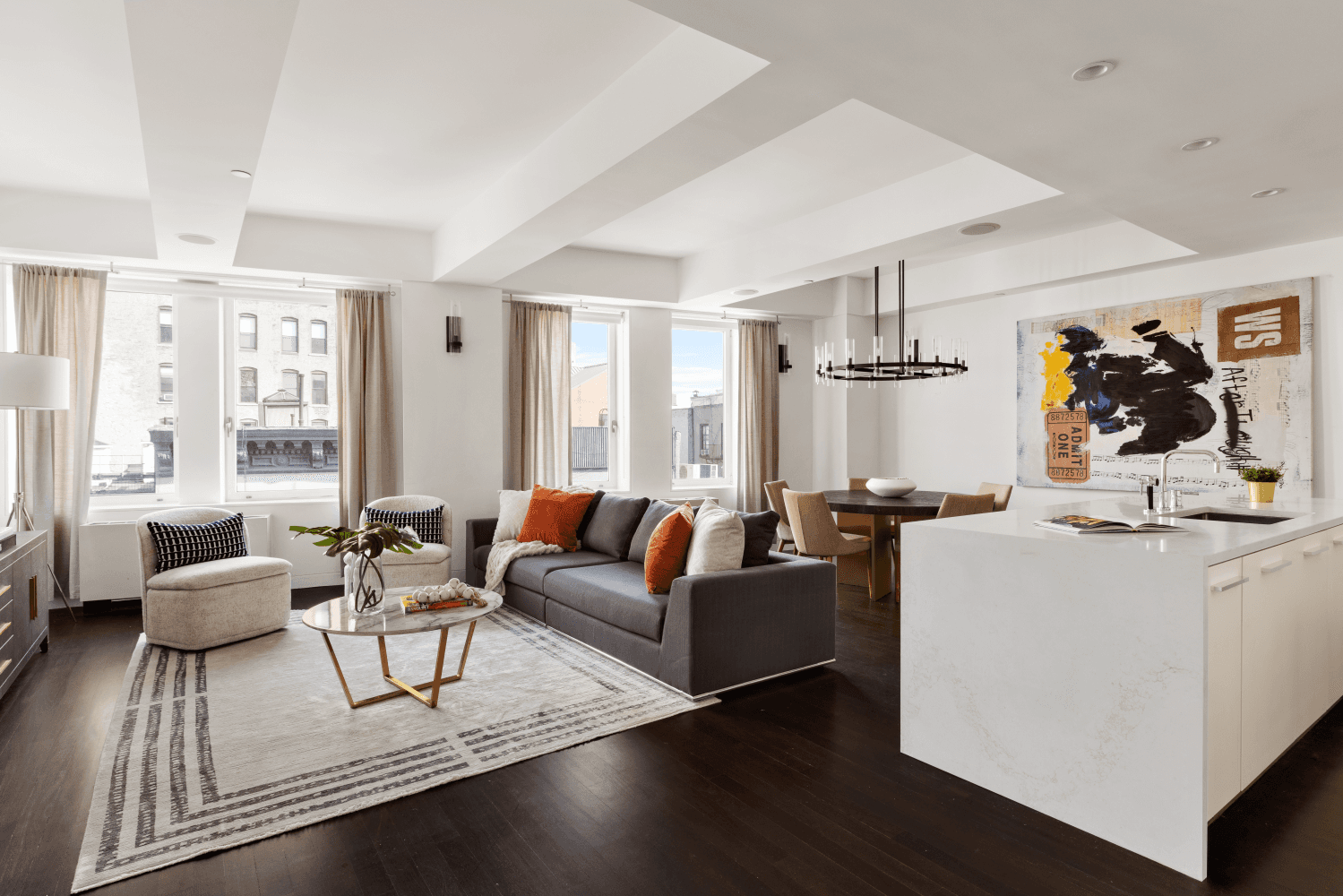 Immerse yourself in the epitome of refined loft living in this masterfully reimagined 2 bedroom, 2.