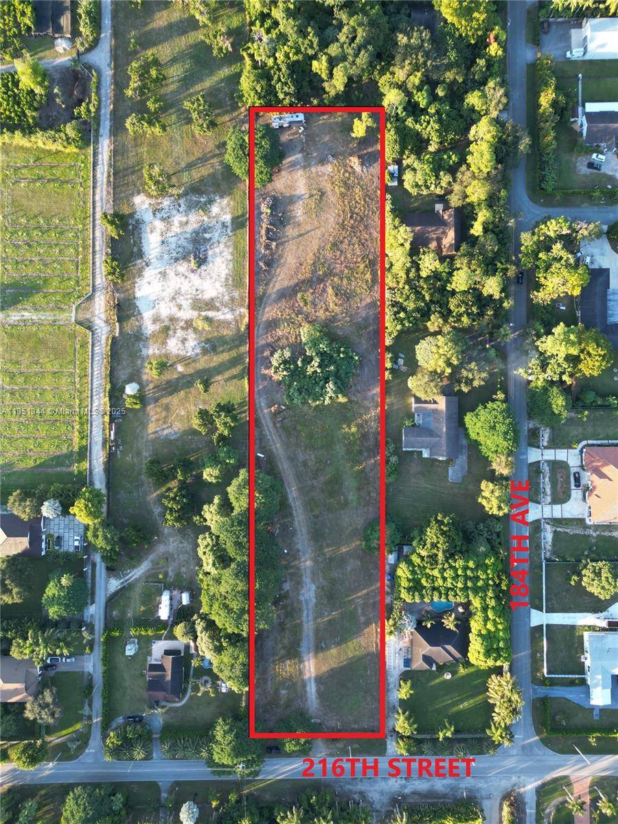 2. 86 acre lot near Krome Ave zoned EU 1 build your dream home, family compound, or nursery.