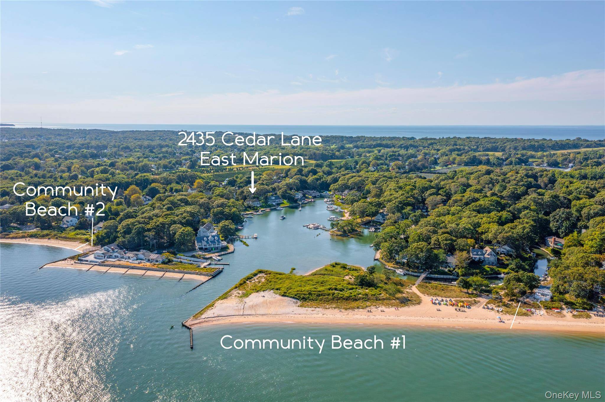 Newly renovated, unfurnished year round 4 bedroom, 3 bath waterfront cottage with a deep water dock in a private community offering two residents only bay beaches.