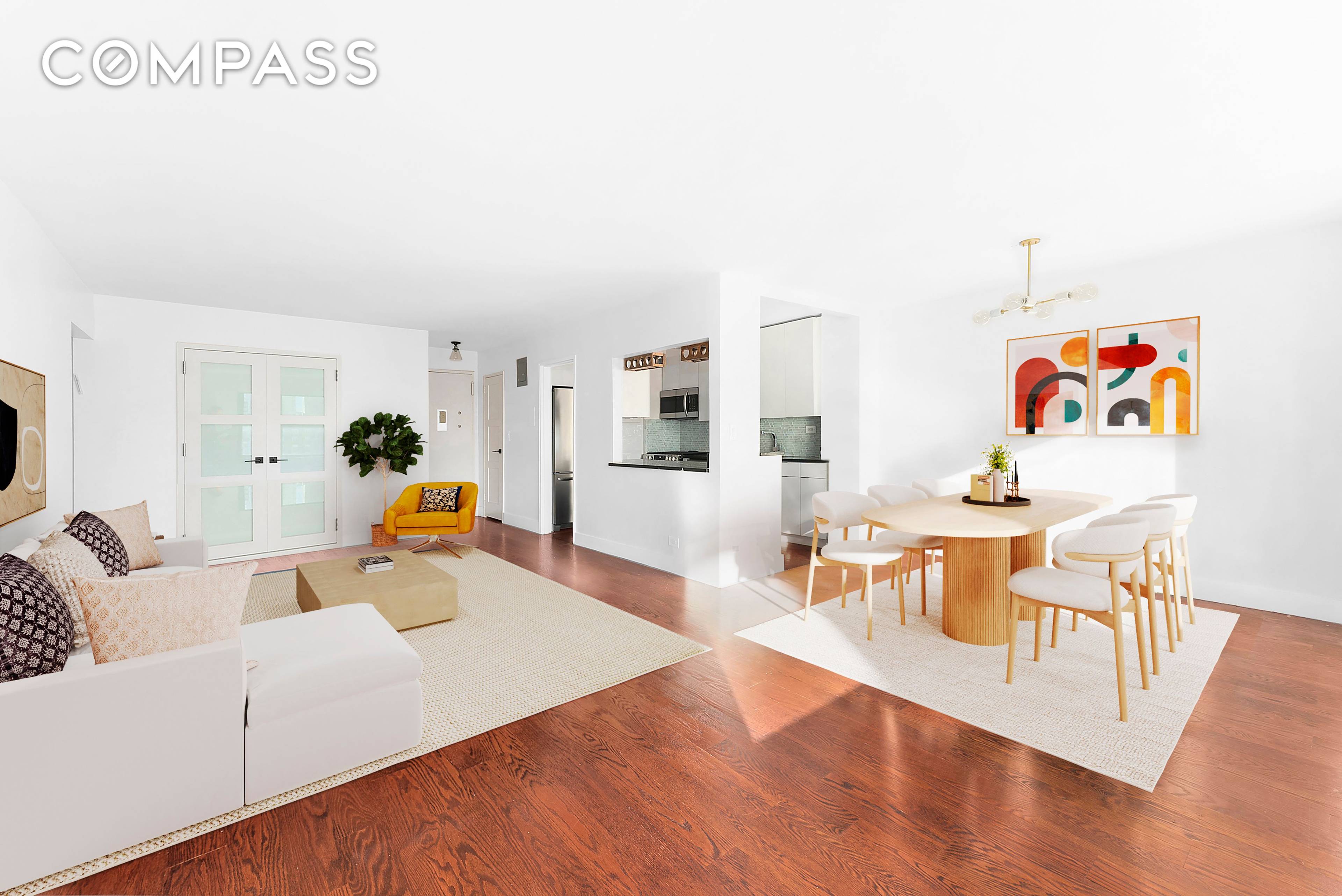 This fully renovated bright and airy one bedroom is ready to be your new home.