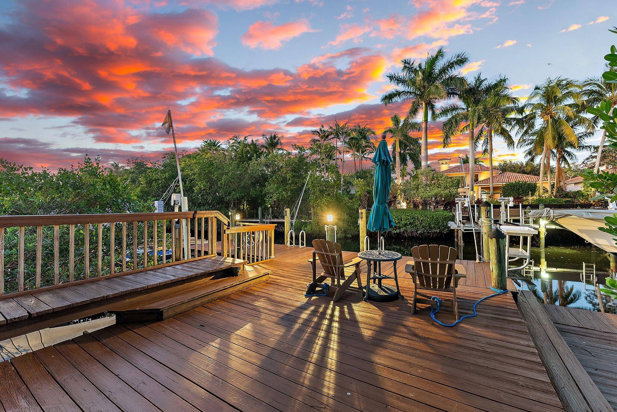 Welcome to this beautifully appointed waterfront home nestled in a quiet neighborhood with intracoastal and ocean access.