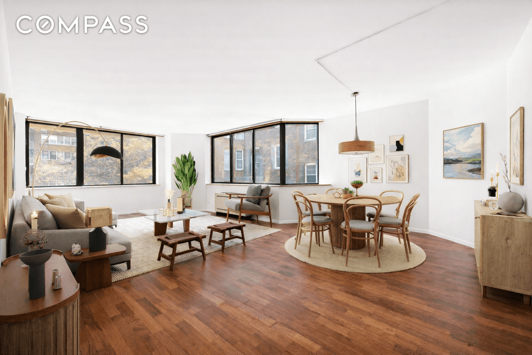 Sprawling, sun soaked, and most highly sought after two bedroom line in the building now available at The Saratoga Condominium !