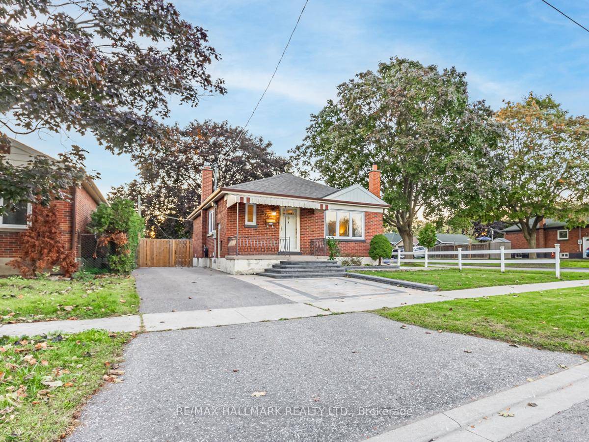 This charming bungalow located on a family friendly street lined with mature trees.