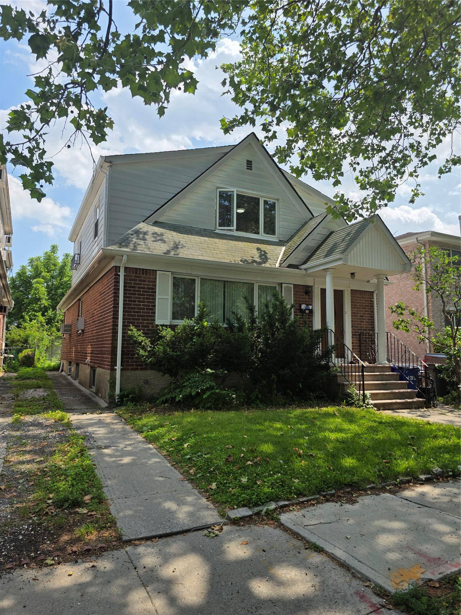 Close to Bell Blvd and Northern Blvd, Walk to Lirr Det Brick 2Family house.