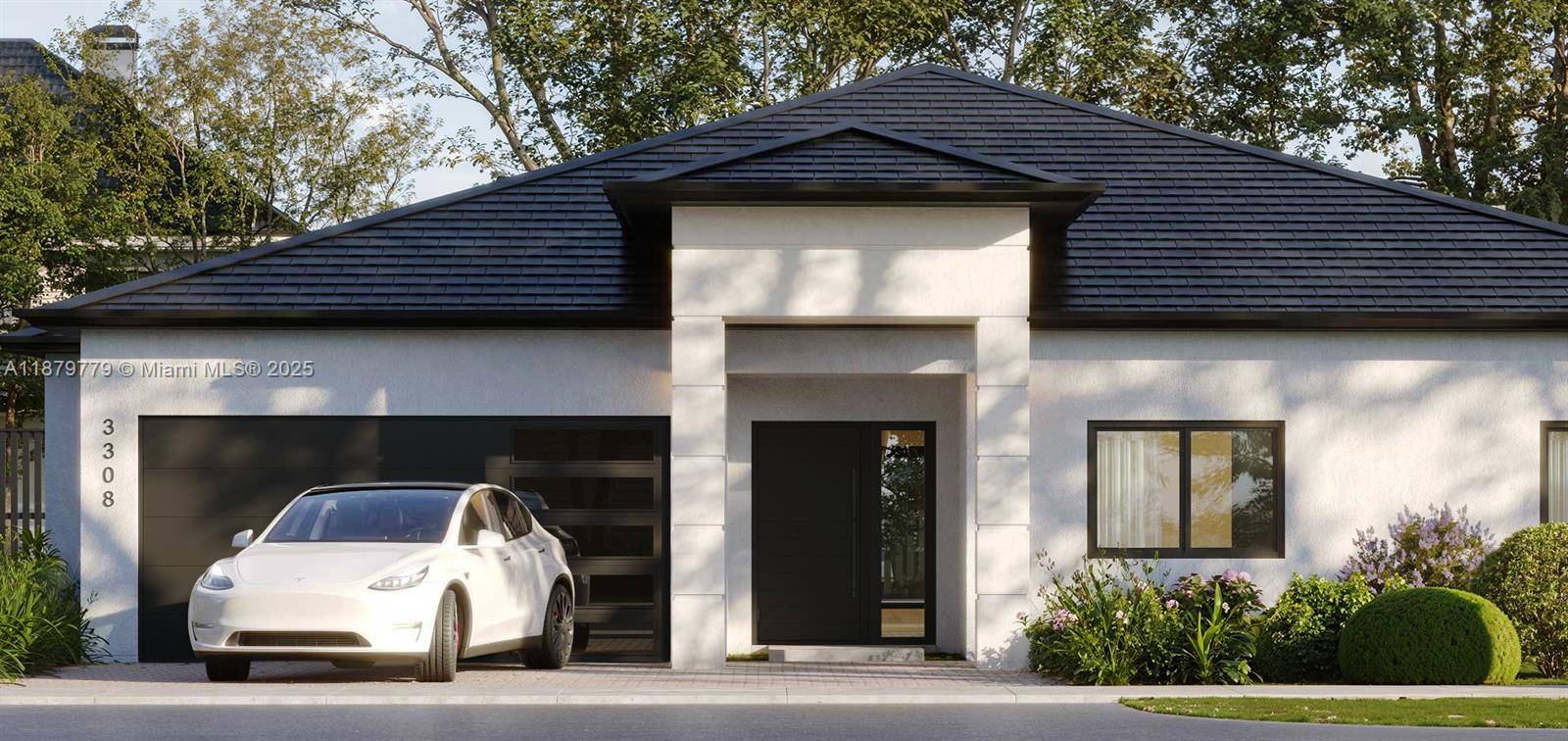 Experience refined South Miami living in this newly built 4BR 4BA residence.