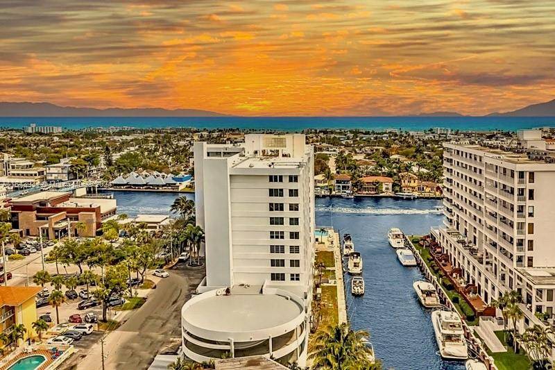 Experience luxury living in this stunning penthouse on The Intercostal.