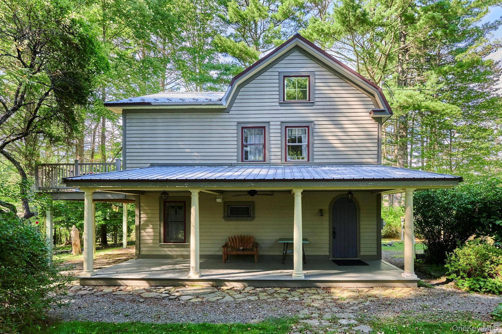 SPECIAL NEW LISTING IN LAKE HUNTINGTON NY Welcome to an artists beloved home and sanctuary.