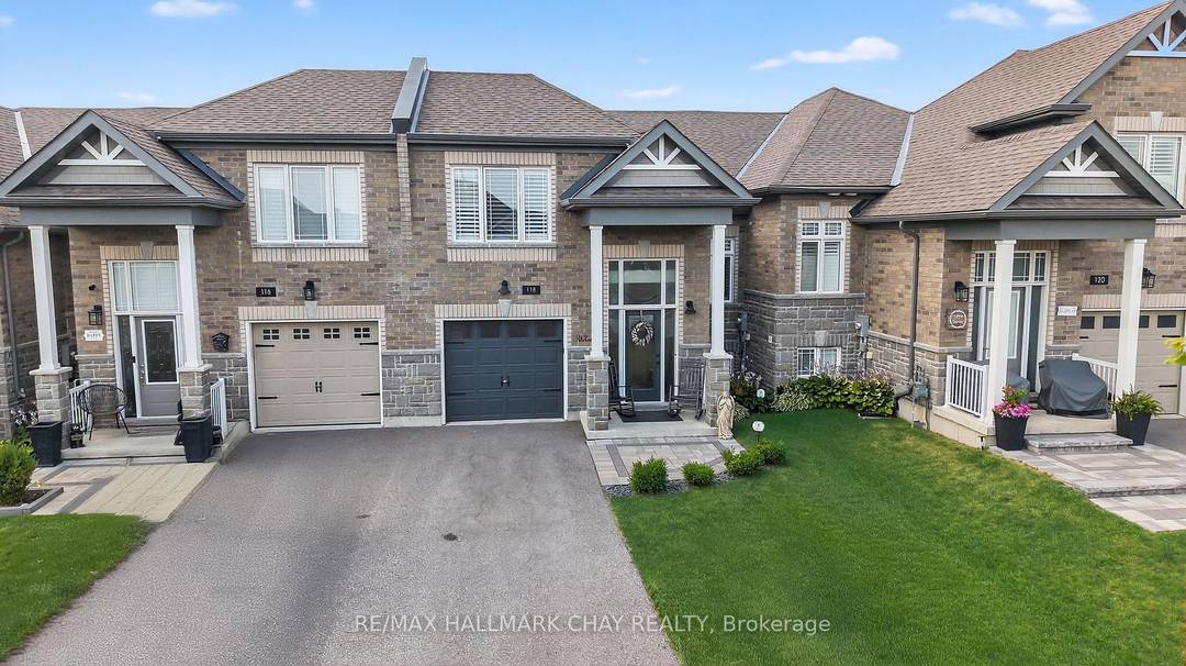 Completely Turn Key, 2019 Built, All Brick amp ; Stone, Bungaloft Townhome In Sought After Orillia !