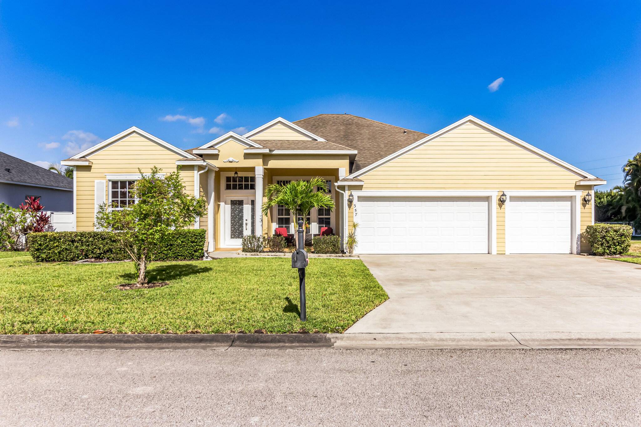 Beautiful lake front single story home in upscale gated community.