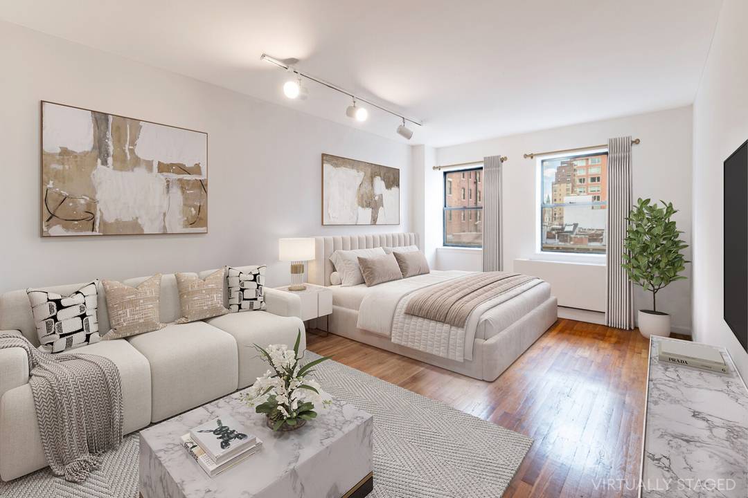 Bright and Charming Studio on the Upper West Side Don't miss this bright and inviting studio apartment, ideally located on a prime Upper West Side block.