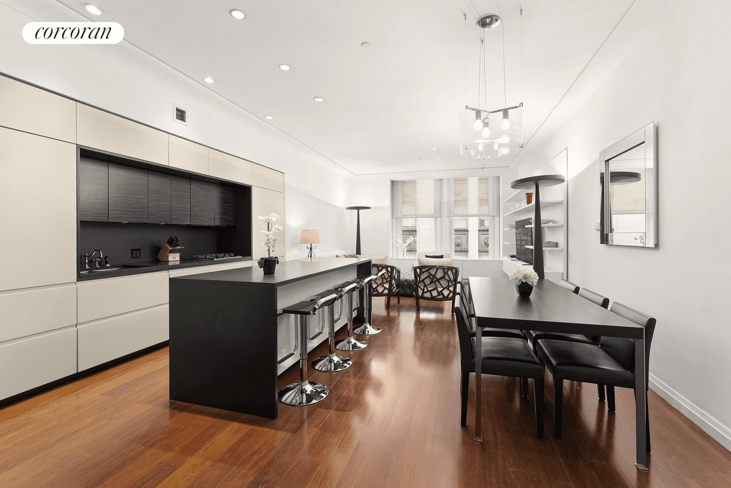 55 Wall Street, Residence 520 is a rare offering a three bedroom, three ensuite home with an additional powder room, located on one of the world's most renowned streets, steeped ...