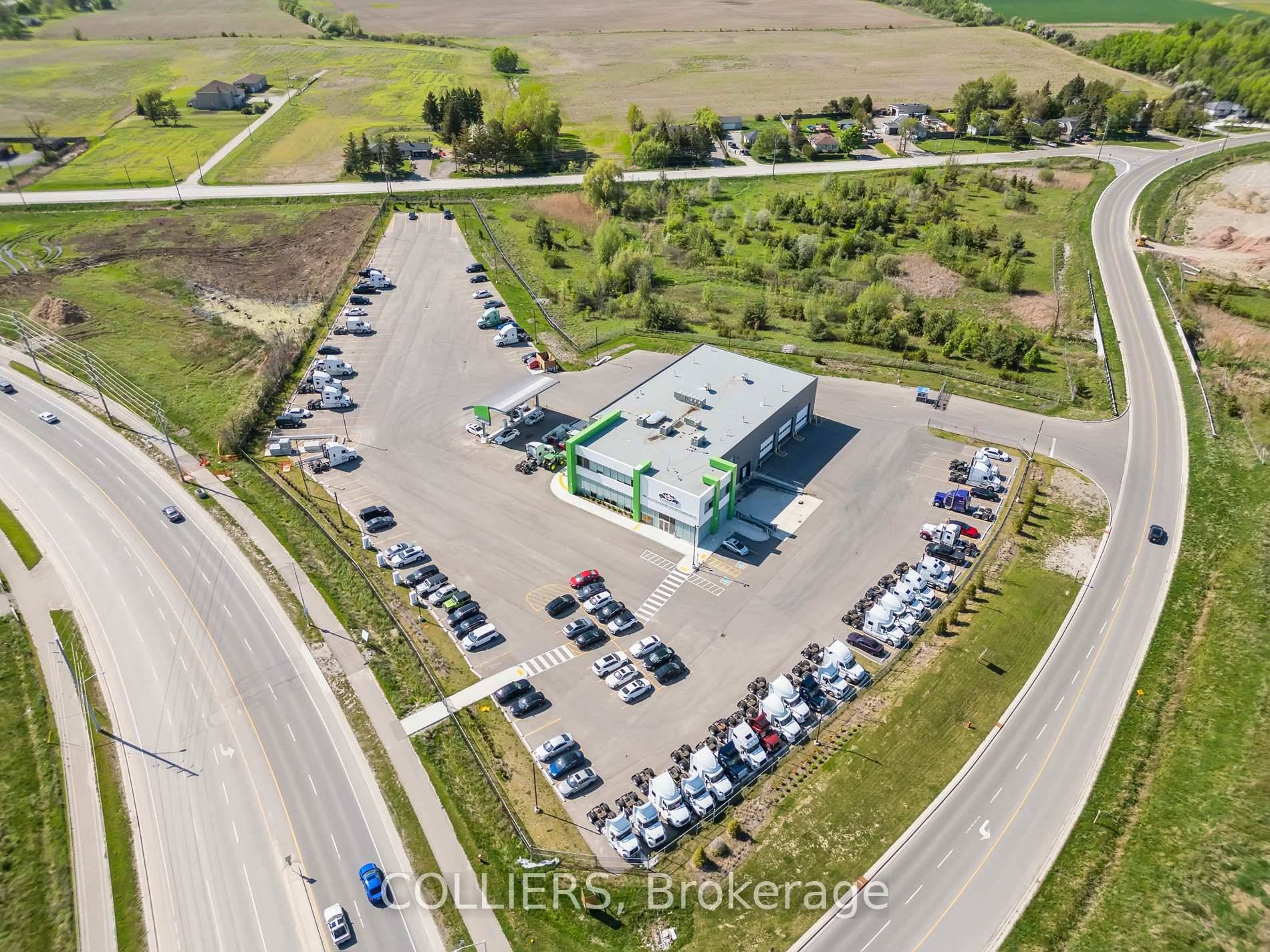 Completed in 2023, this first generation building features oversized drive in doors, drive through bays, repair pits, and a fully secured, illuminated yard.