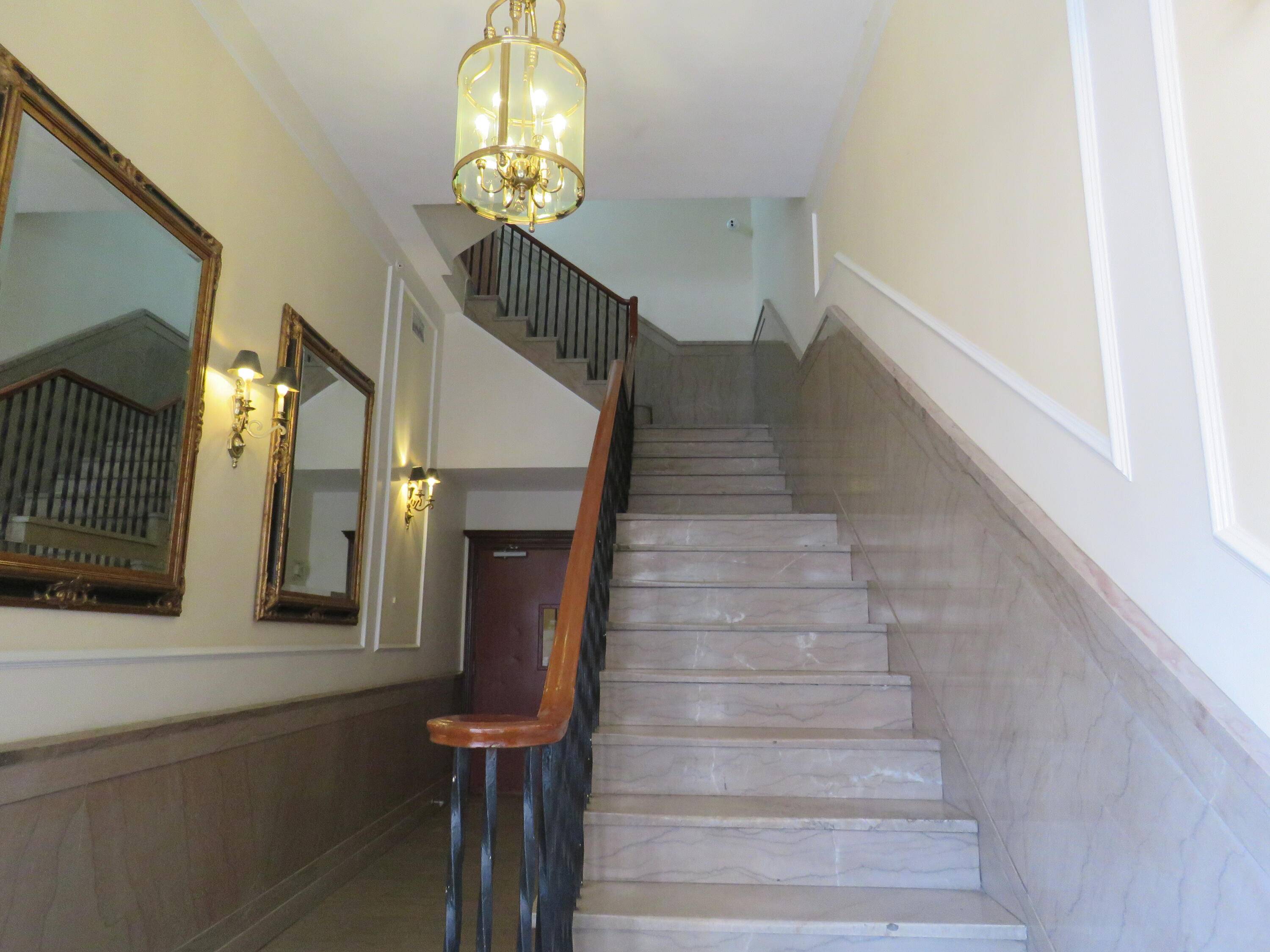 Two executive offices overlooking busy downtown in a manageable perfect size 517 sf.