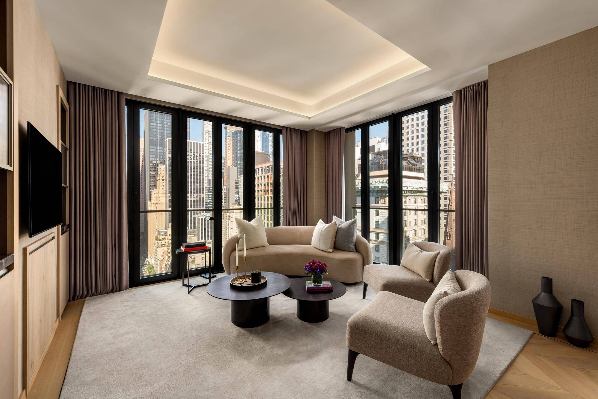 IMMEDIATE OCCUPANCY ! LIVE on Fifth Avenue, in your fully furnished and appointed, private Mandarin Oriental residence with legendary Mandarin Oriental services.