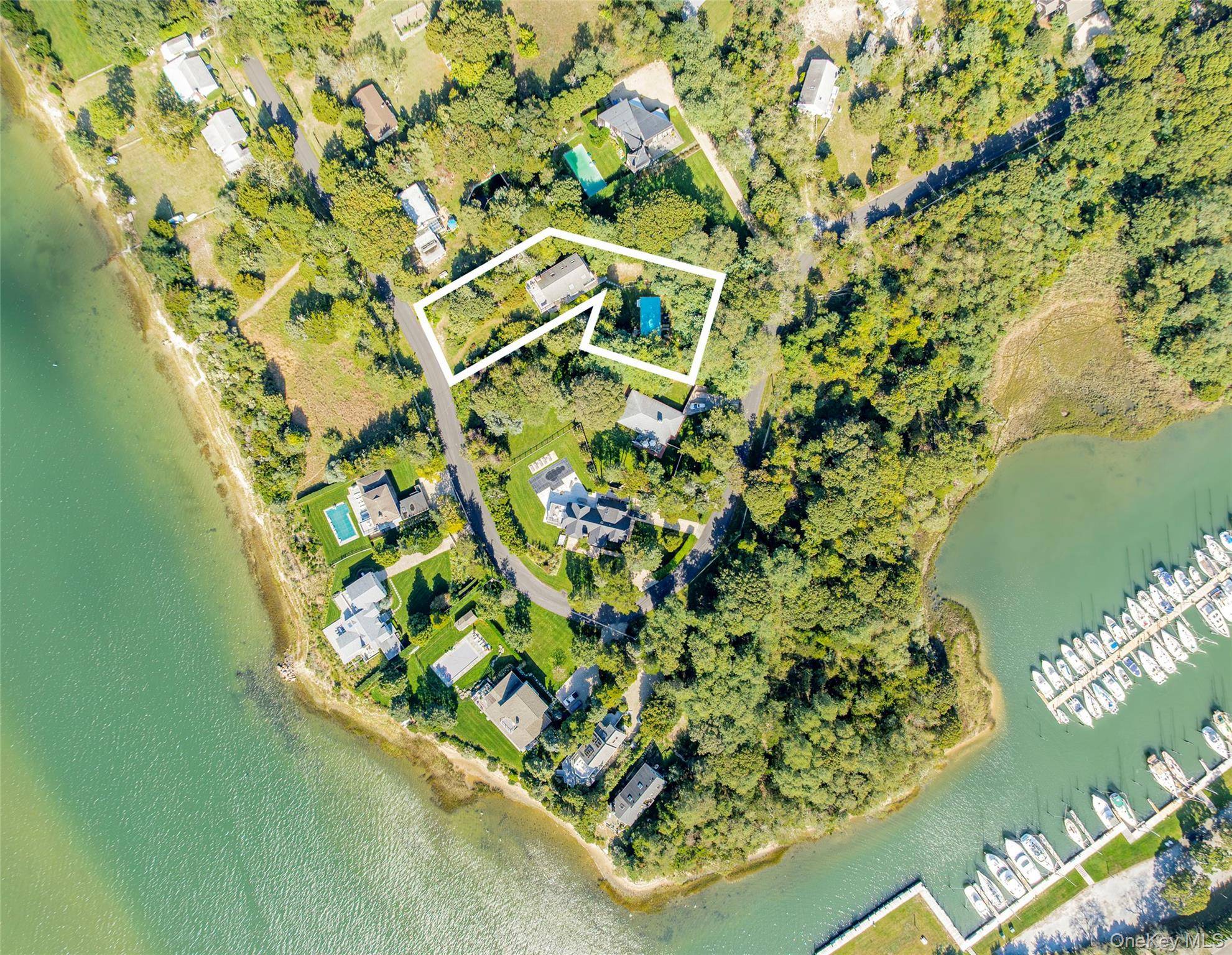 Water view on Three Mile Harbor !