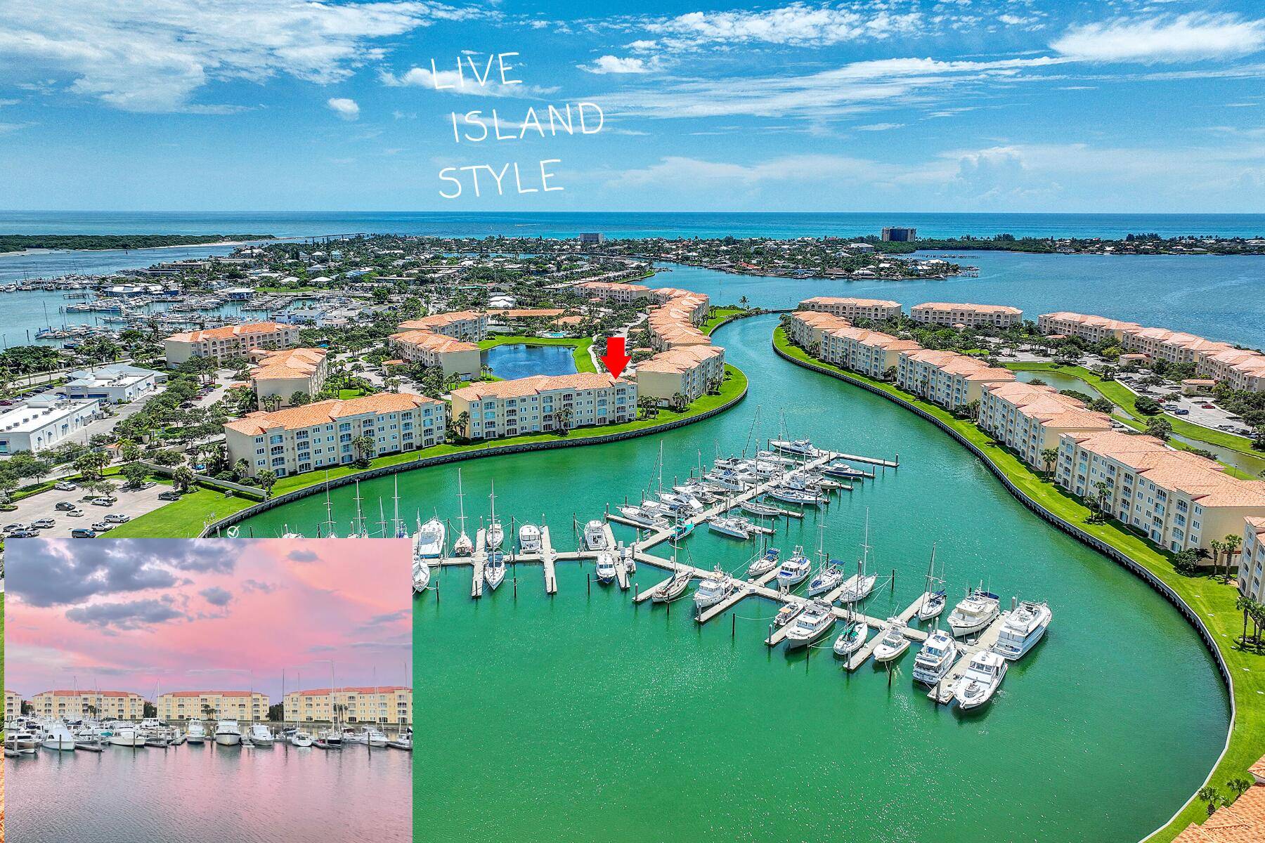 Imagine Resort Style living in your new PH end unit w enchanting views of the Marina !