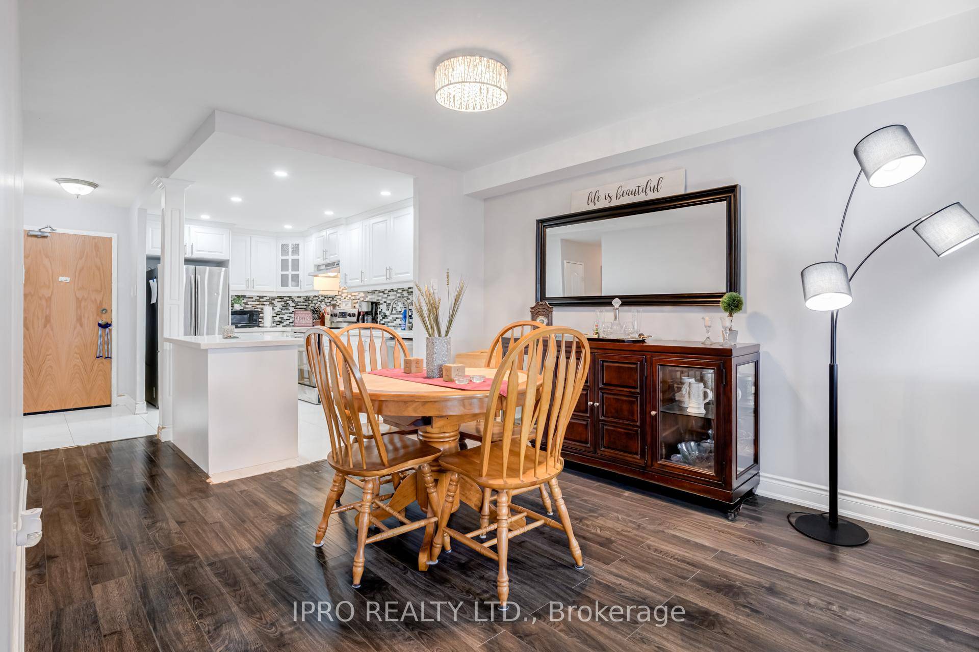 Welcome to this stunning fifth floor private end unit in the heart of Brampton !