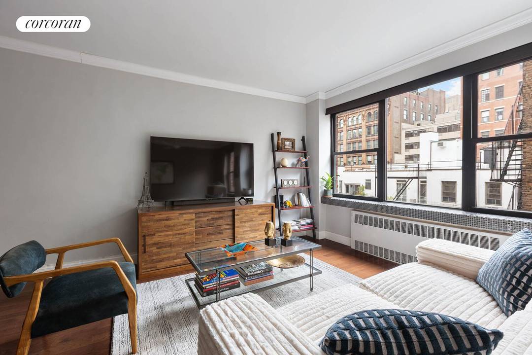 Step into this rare, tree lined, mid block full service alcove studio, easily convertible to a junior 1 bedroom coop located on the gold coast of Greenwich Village on 12th ...