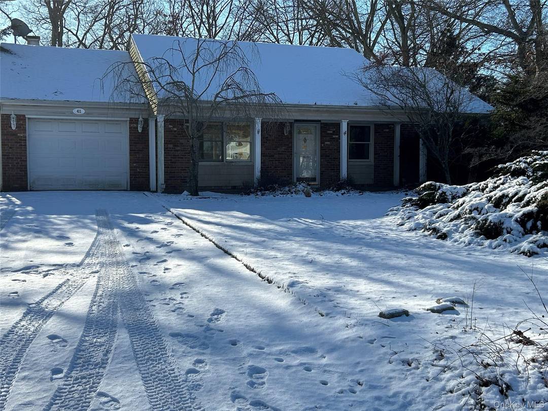 Charming 3 Bedroom Ranch in Coram Investor Special or Ideal Starter Home !