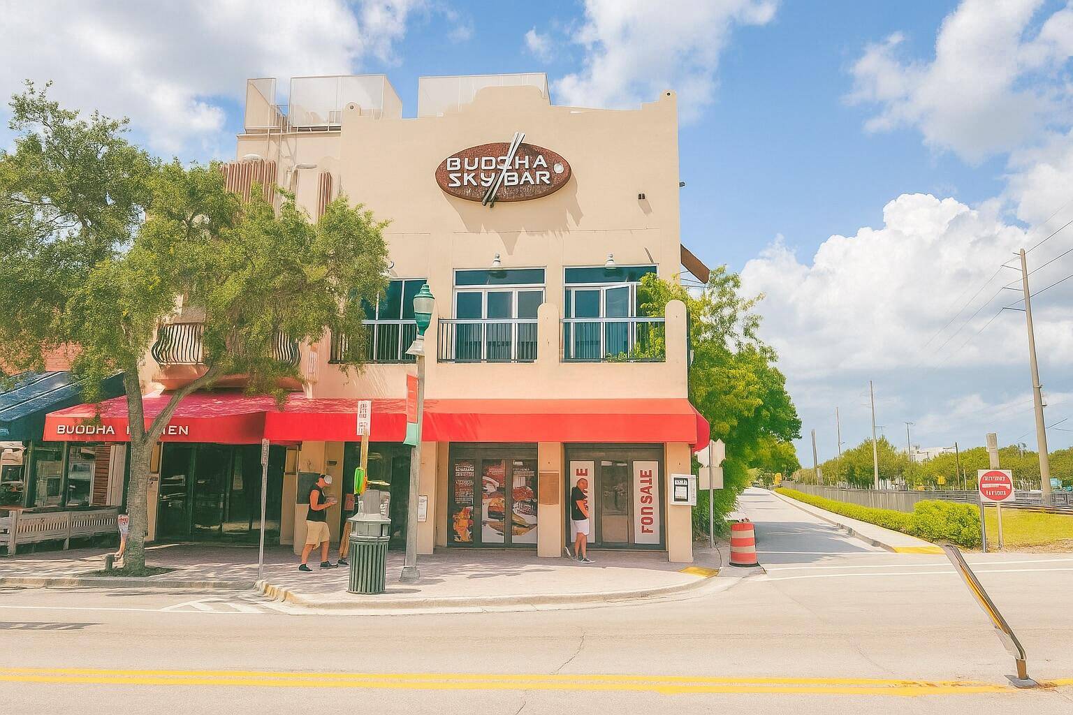 Prime downtown Delray Beach building directly on Atlantic Avenue.