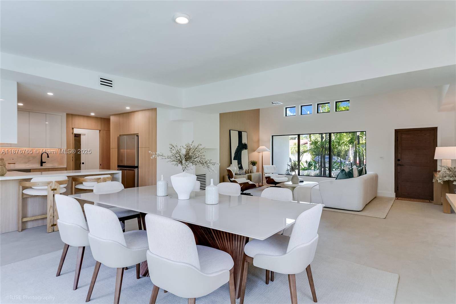 Spectacularly renovated 4 bedroom, 4 bath Miami Shores residence showcasing a complete high end transformation inside and out.