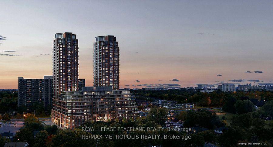 Brand New Luxurious 2 Bedroom 2 Washroom Corner unit at Pinnacle Toronto East.