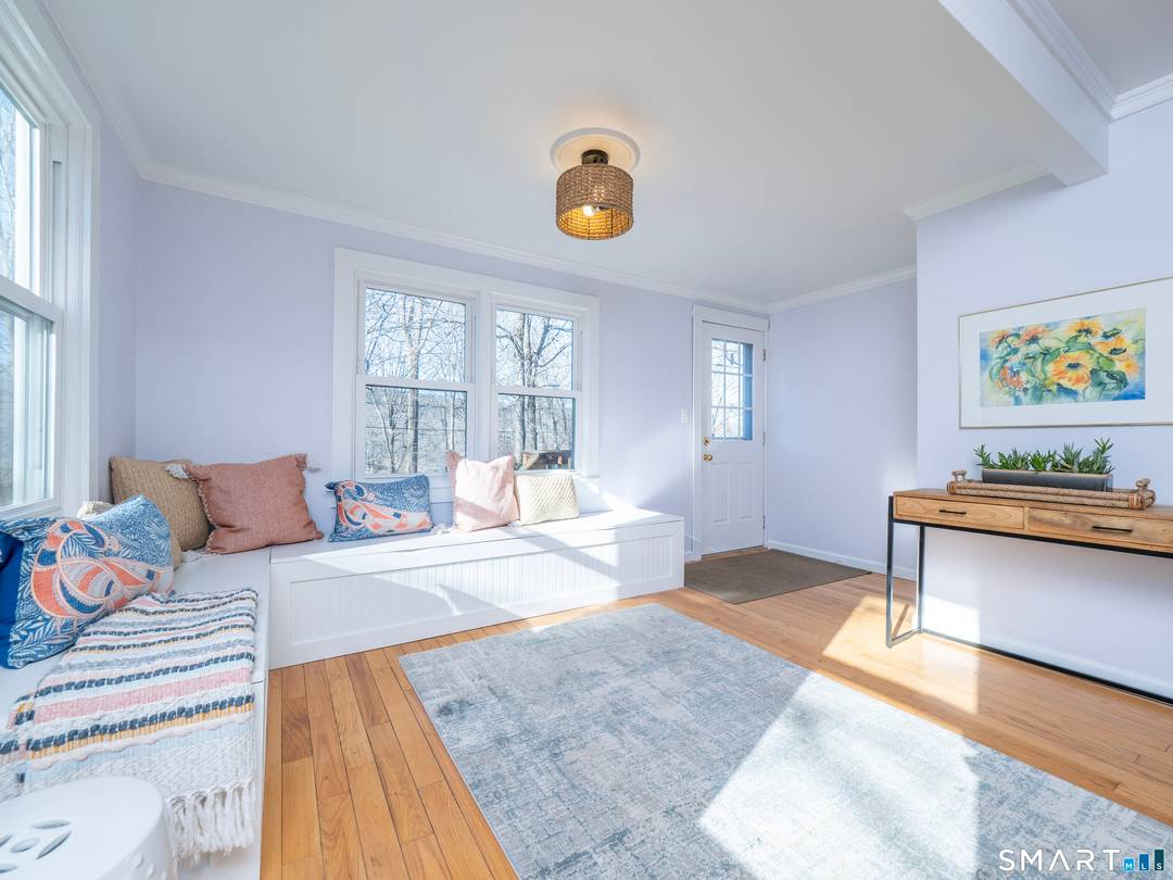 OPEN HOUSE CANCELLED DUE TO STORM Picture perfect 4 bedroom, 3 bath Cape with water views on a quiet cul de sac in coveted Ridgefield, CT !