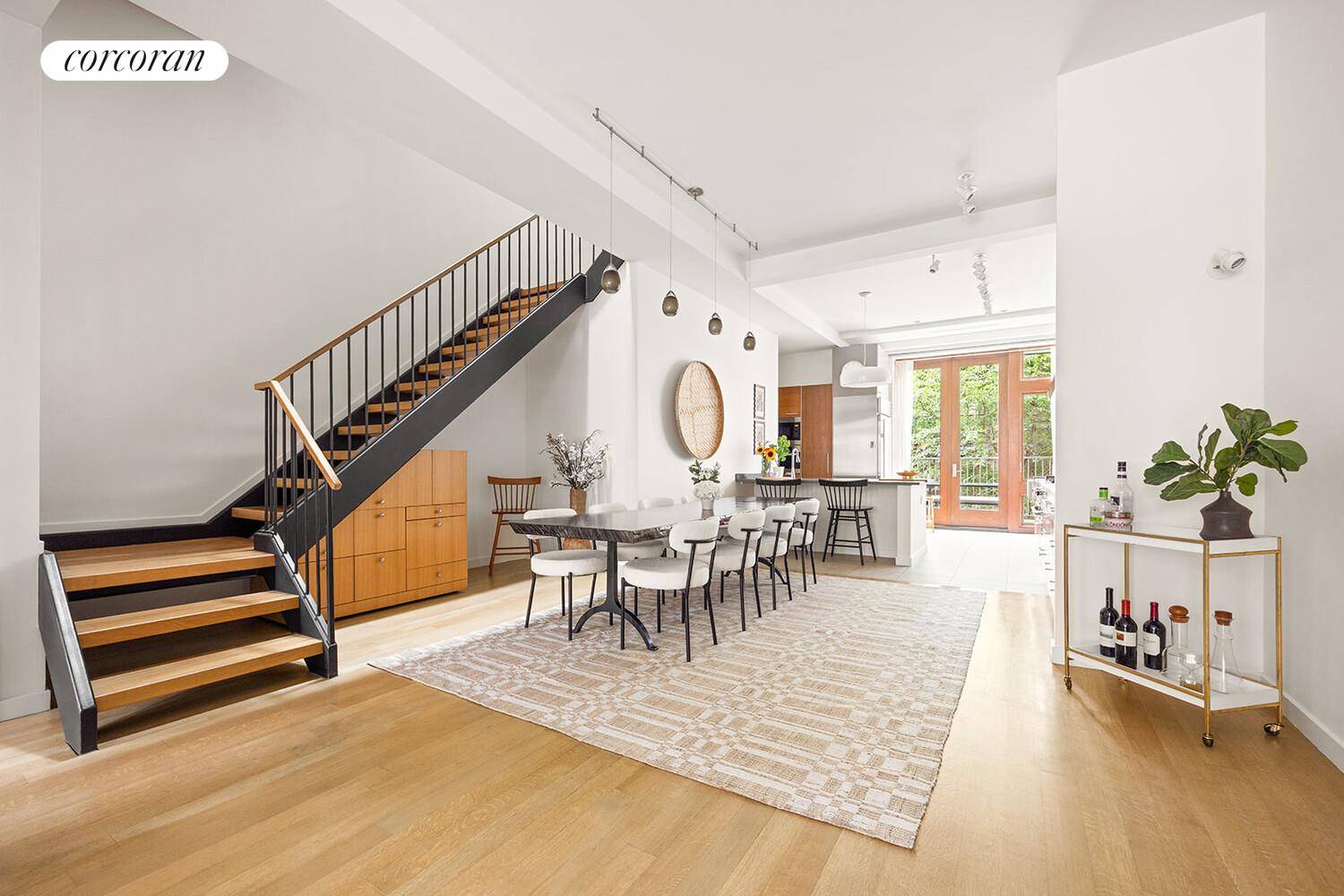 This unique and exquisite 21 foot wide prewar brownstone boasts the finest modern interiors and amenities for today's discerning buyer.
