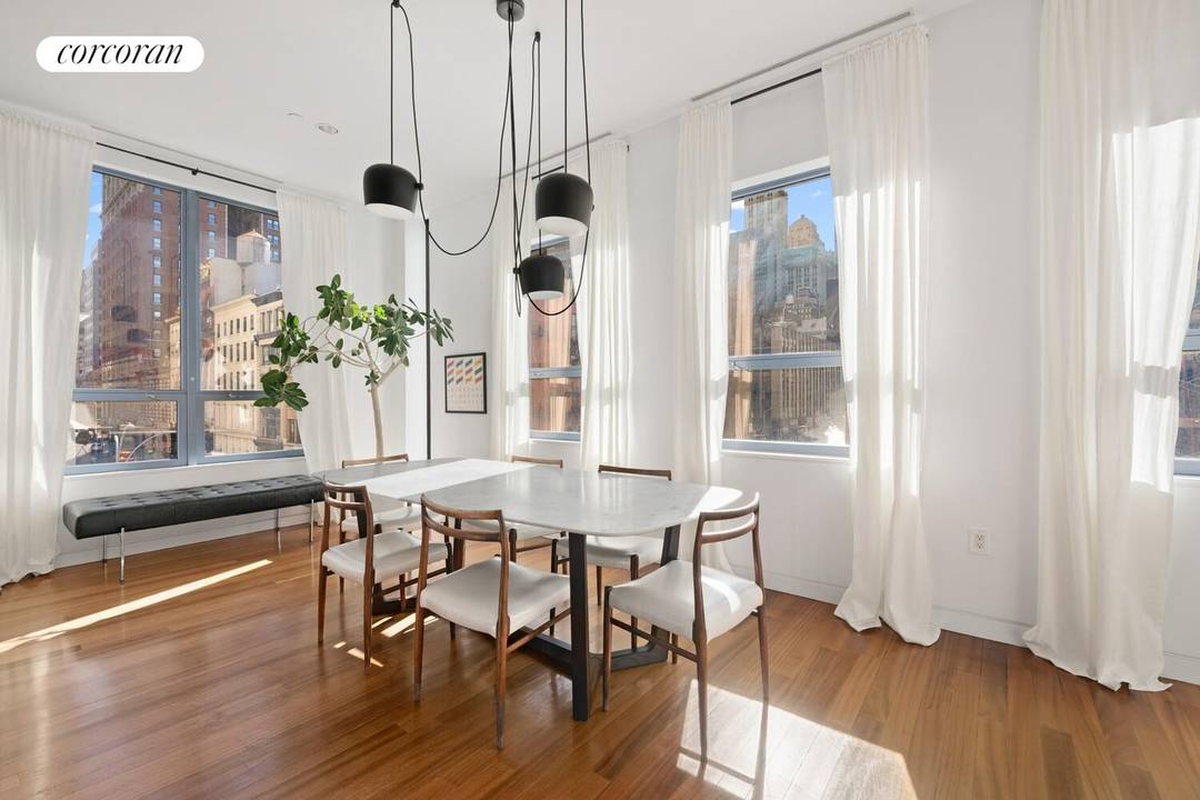 Natural light and space abound in this three bedroom, three bathroom Tribeca loft featuring an expansive, semi split bedroom layout, upscale finishes, and a fantastic location in a contemporary condominium ...