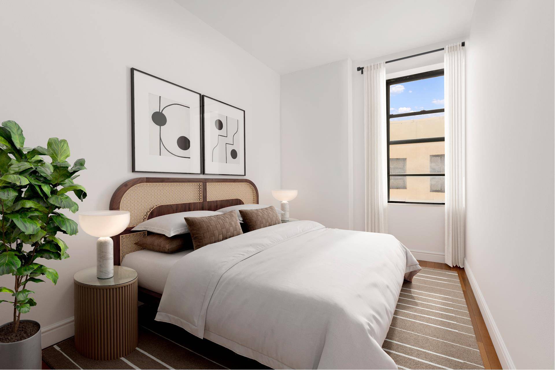 Prime Park Slope 1 Bedroom, 1 Bath with open kitchen located in a classic prewar building just one block away from Prospect Park.