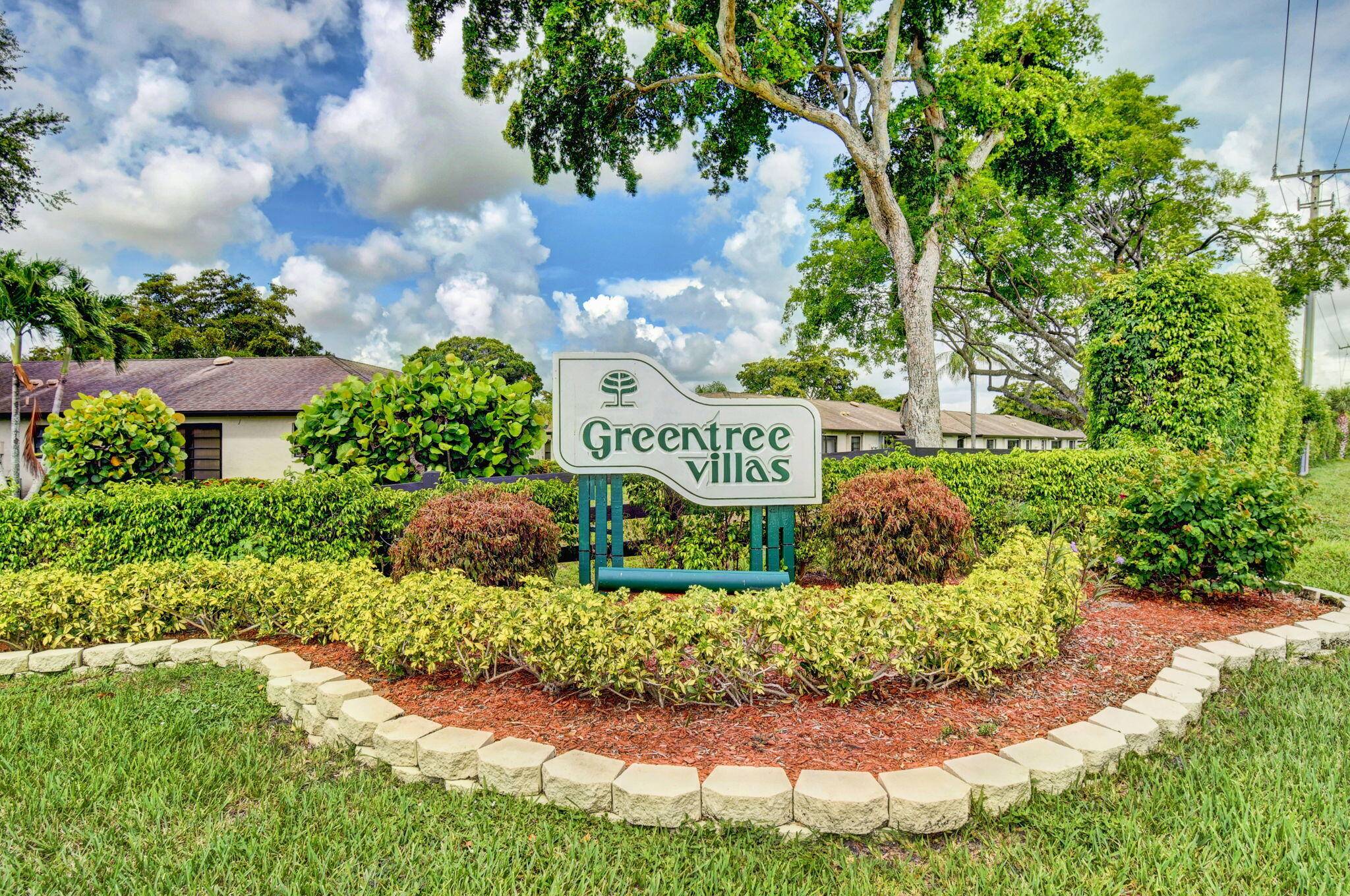 Welcome to Greentree Villas, one of Boynton Beach's most desirable 55 communities !