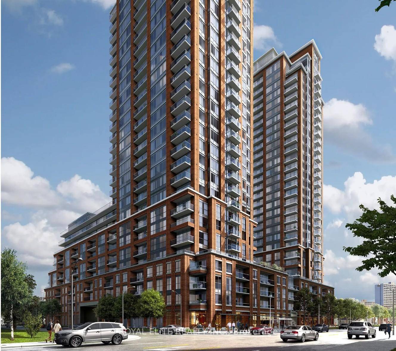 A Brand new condo at Pinnacle Toronto East, Stunning facing south with open balcony.