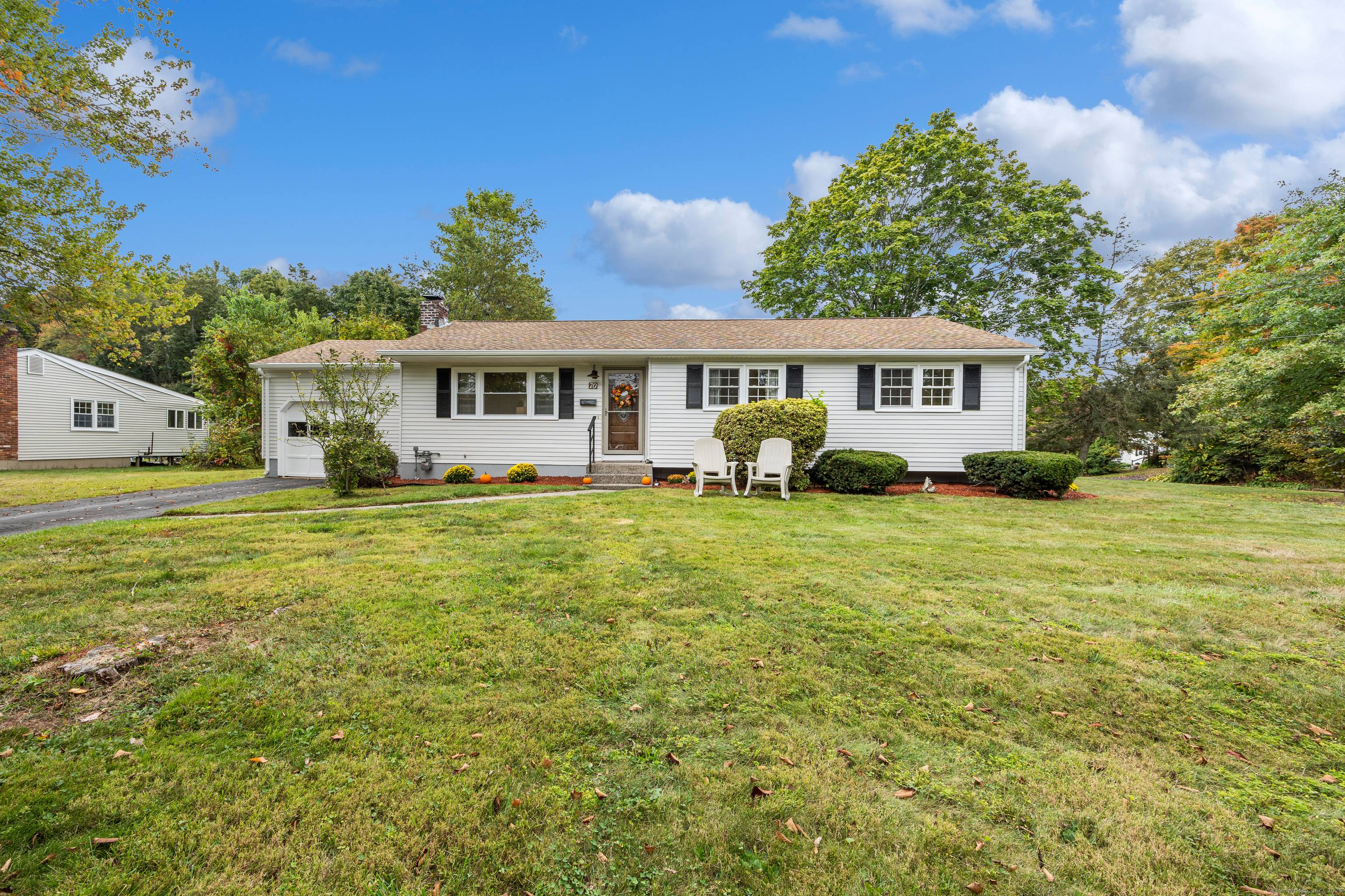 Welcome to 70 Warren Street, a beautifully updated ranch home set on a desirable corner level lot in the heart of Cheshire.