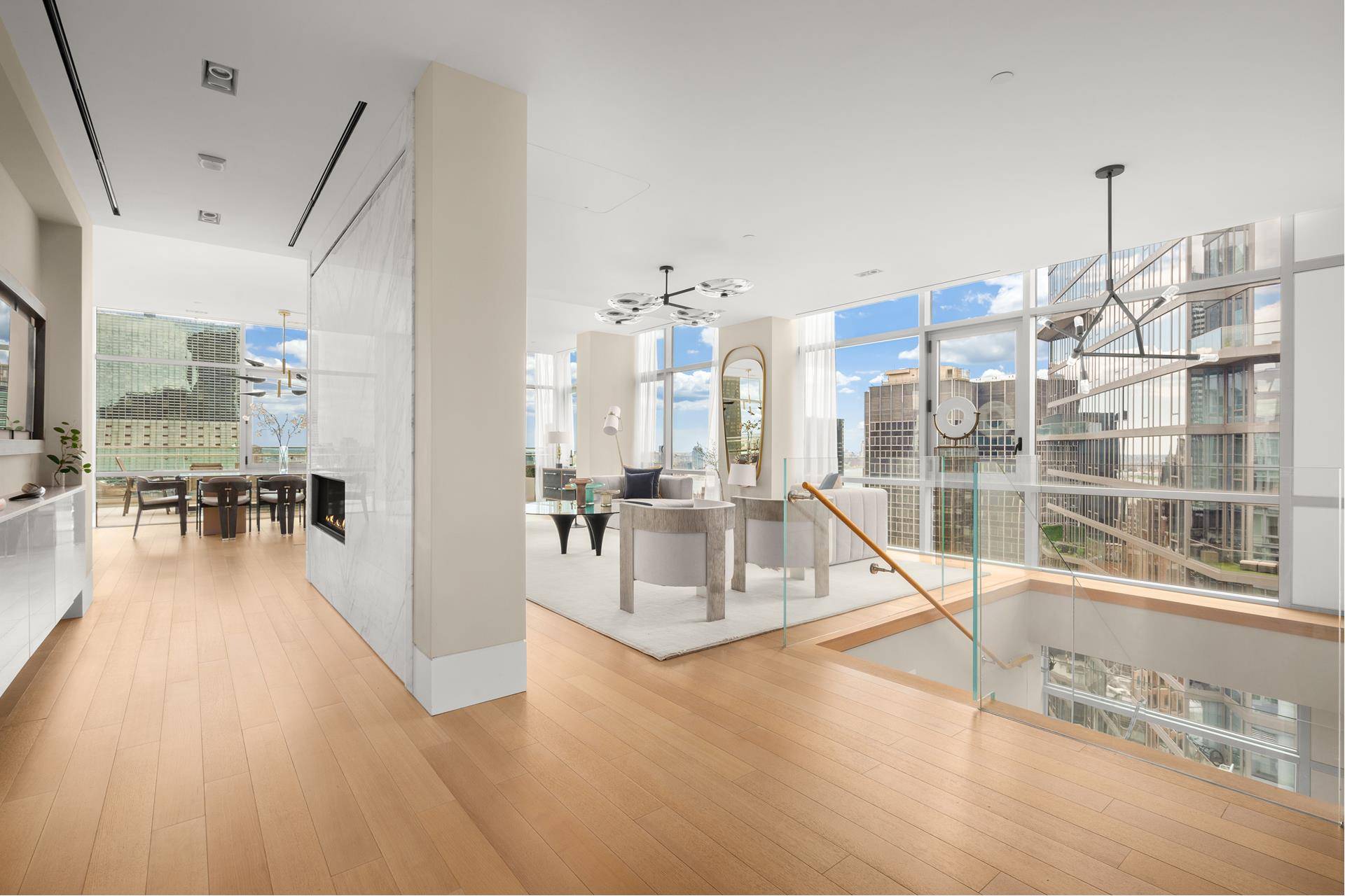 Introducing this distinctive duplex penthouse located in prime Midtown East Manhattan crafted by Pembrooke and Ives, spanning 4, 321 square feet with five bedrooms and five and a half bathrooms ...