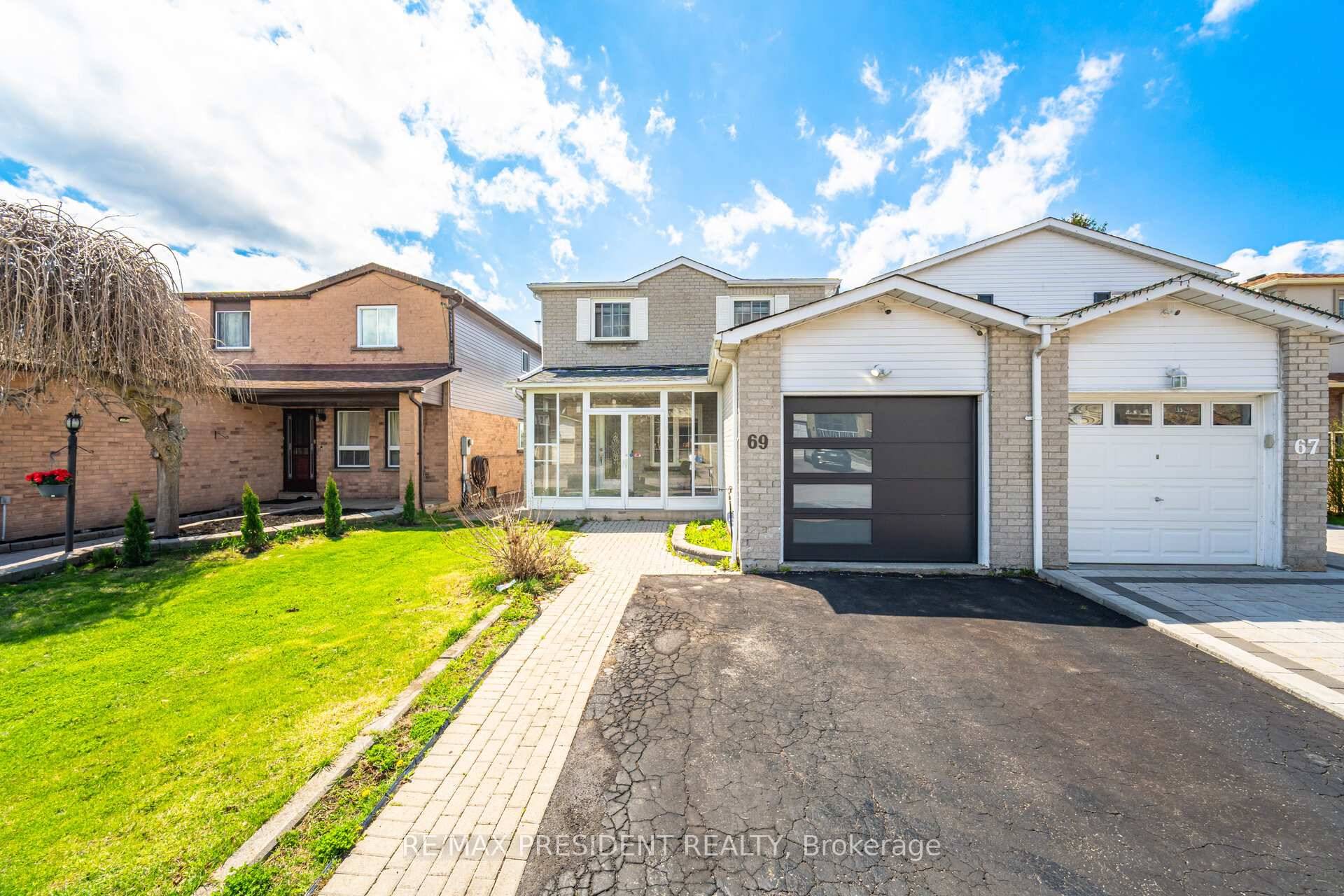 Welcome to this Beautifully Renovated Detached Link Home in the Heart of Ajax !