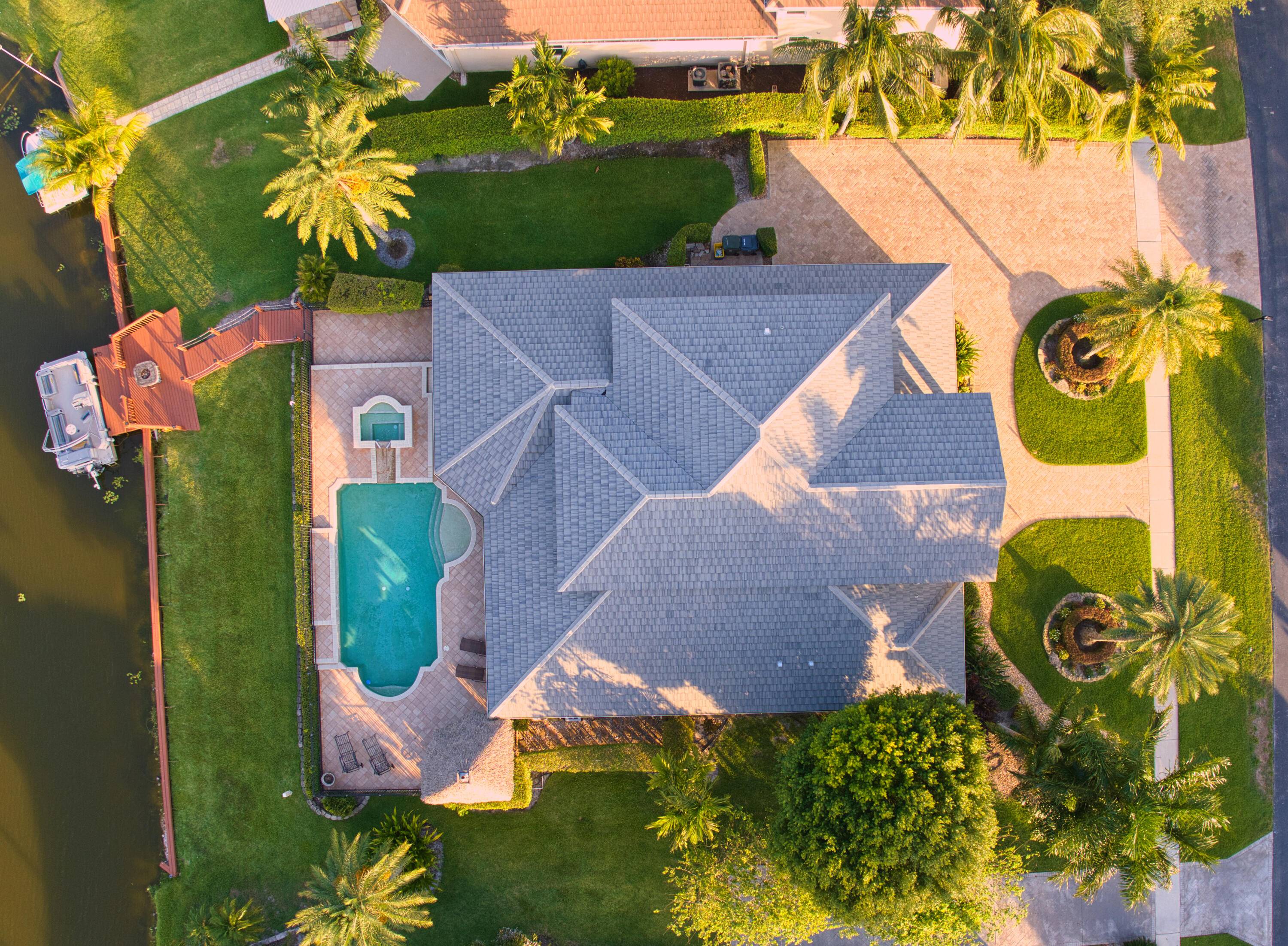 Furnished Seasonal Rental Enjoy lakefront sunsets from this elegant home in the gated community of Polo West, near Wellington International and Global.