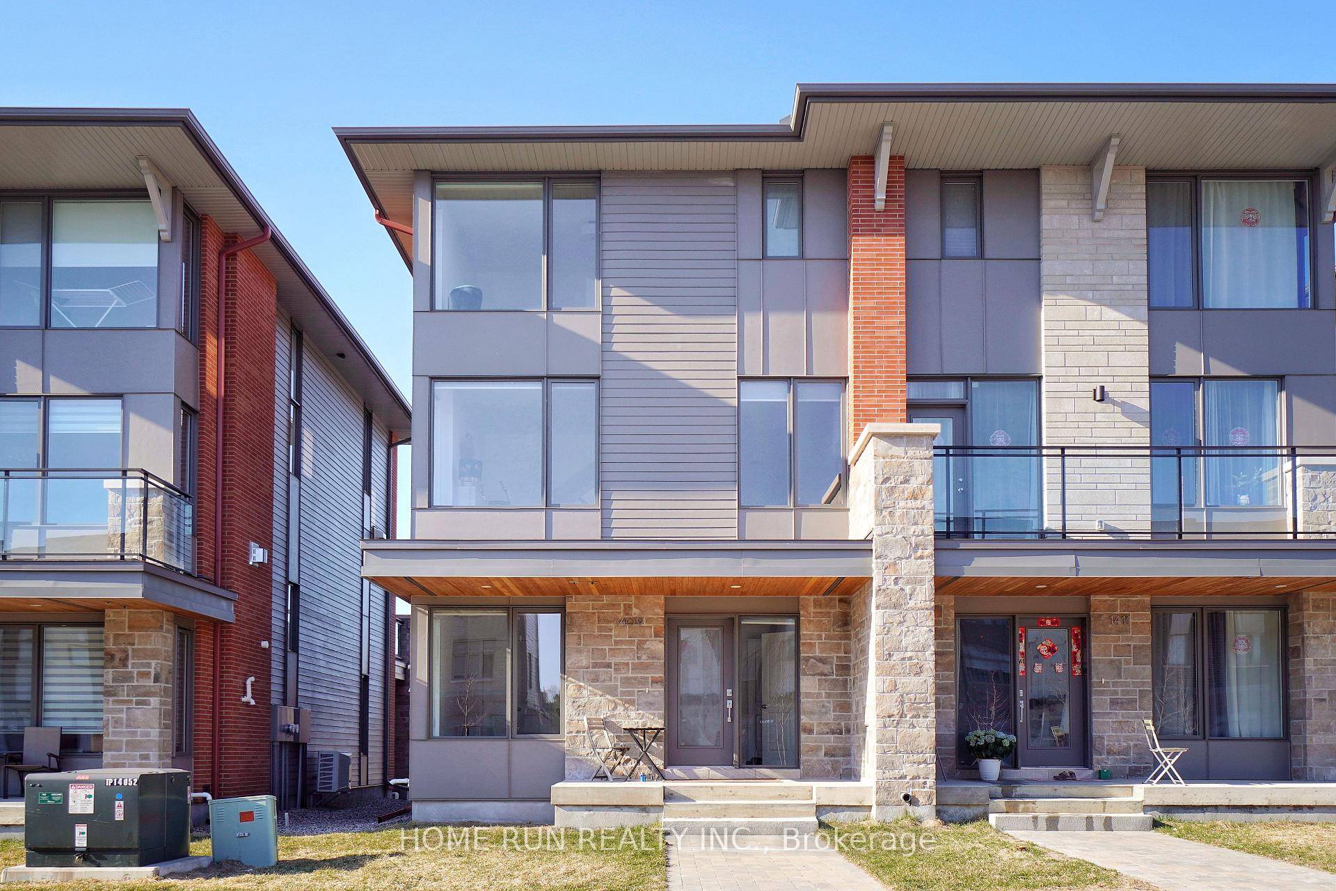 Sophisticated, quality built DOUBLE GARAGE Urban Semi Detached by UNIFORM DEVELOPMENTS in Wateridge Village.