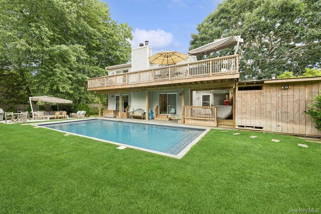 Welcome to 161 Monroe Drive, Montauk, NY a haven of tranquility and modern living.