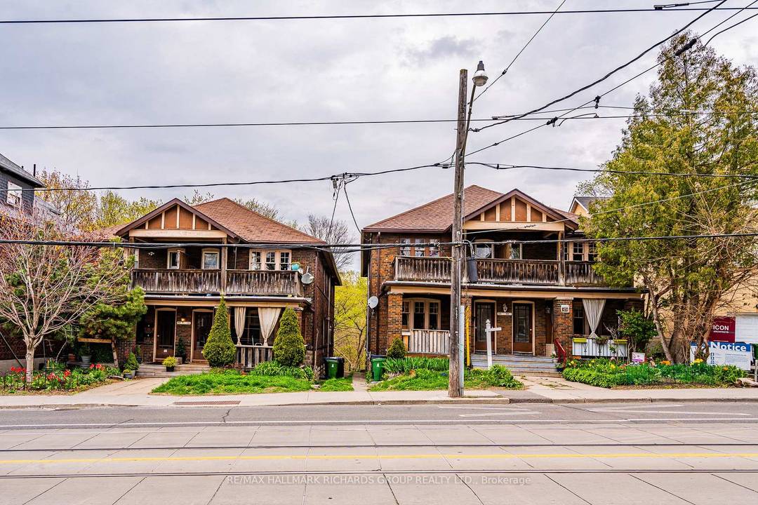 Truly exceptional opportunity for a future mid rise development in the heart of the Toronto Beaches !