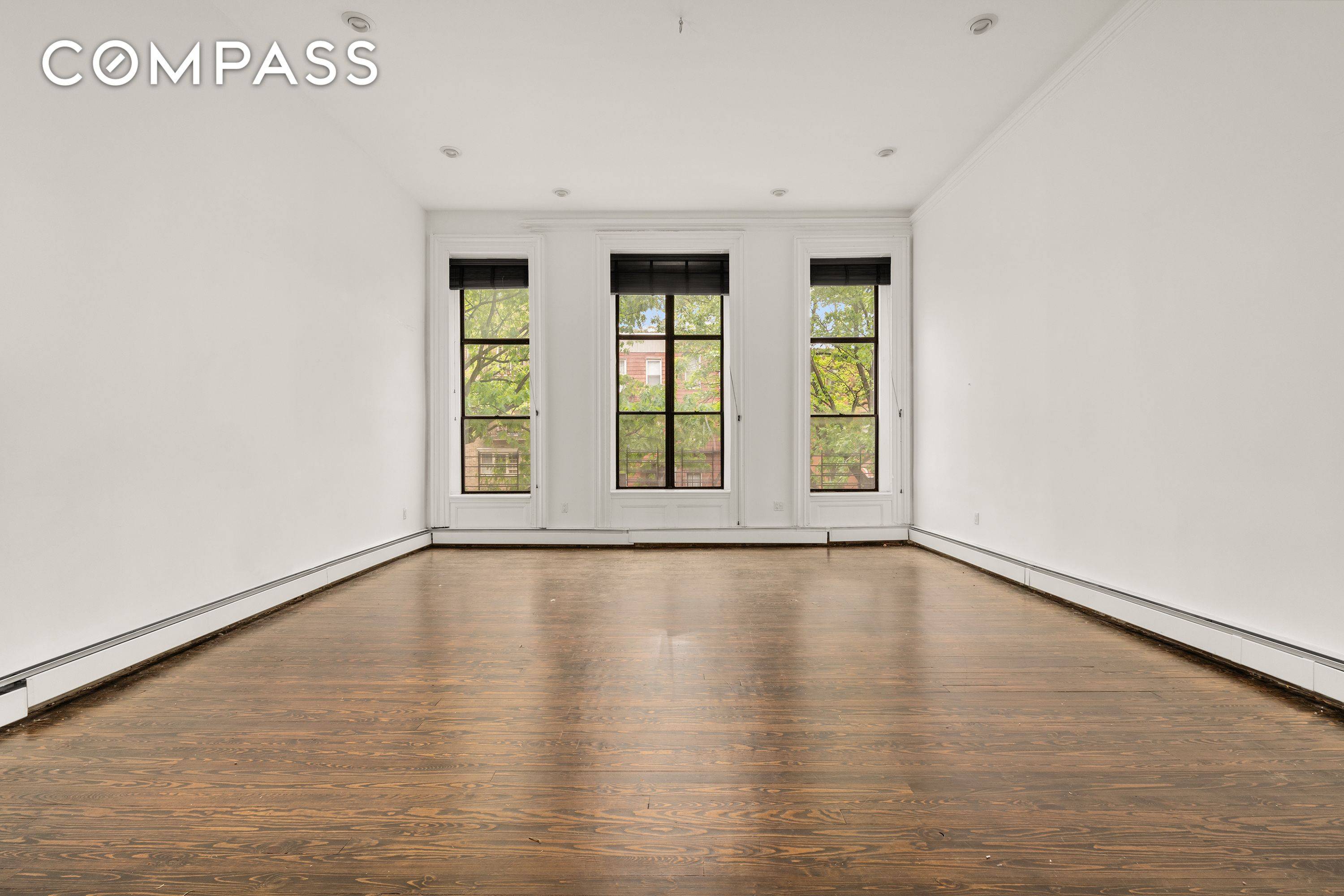 Rare Firehouse Loft For Rent in Fort Greene 3, 000 SqFt Duplex with 1, 800 SqFt Basement and Private Patio Welcome to 165 Clermont Avenue 1, a truly extraordinary 3, ...