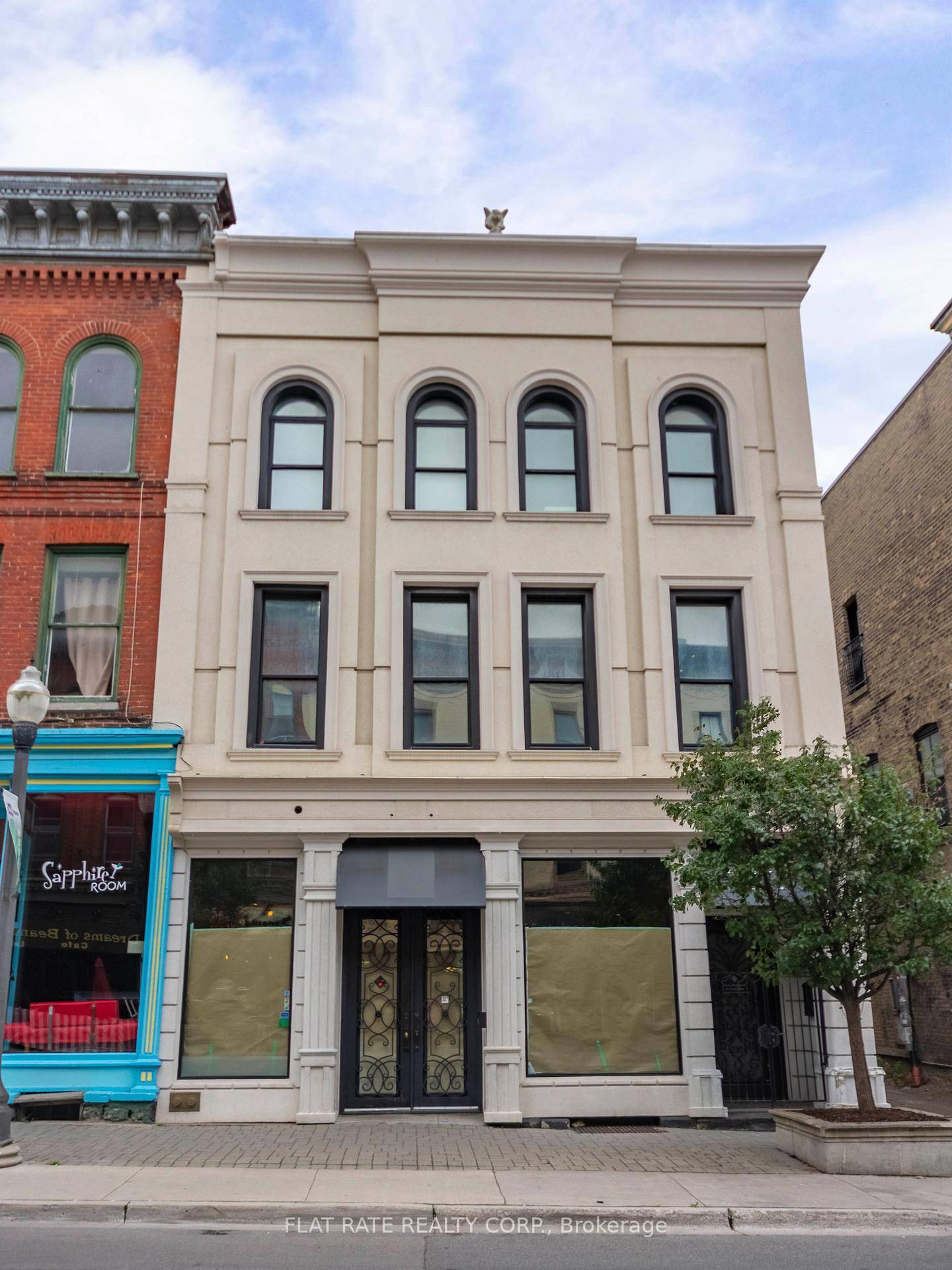 Stunning three story commercial property located in the central downtown core.