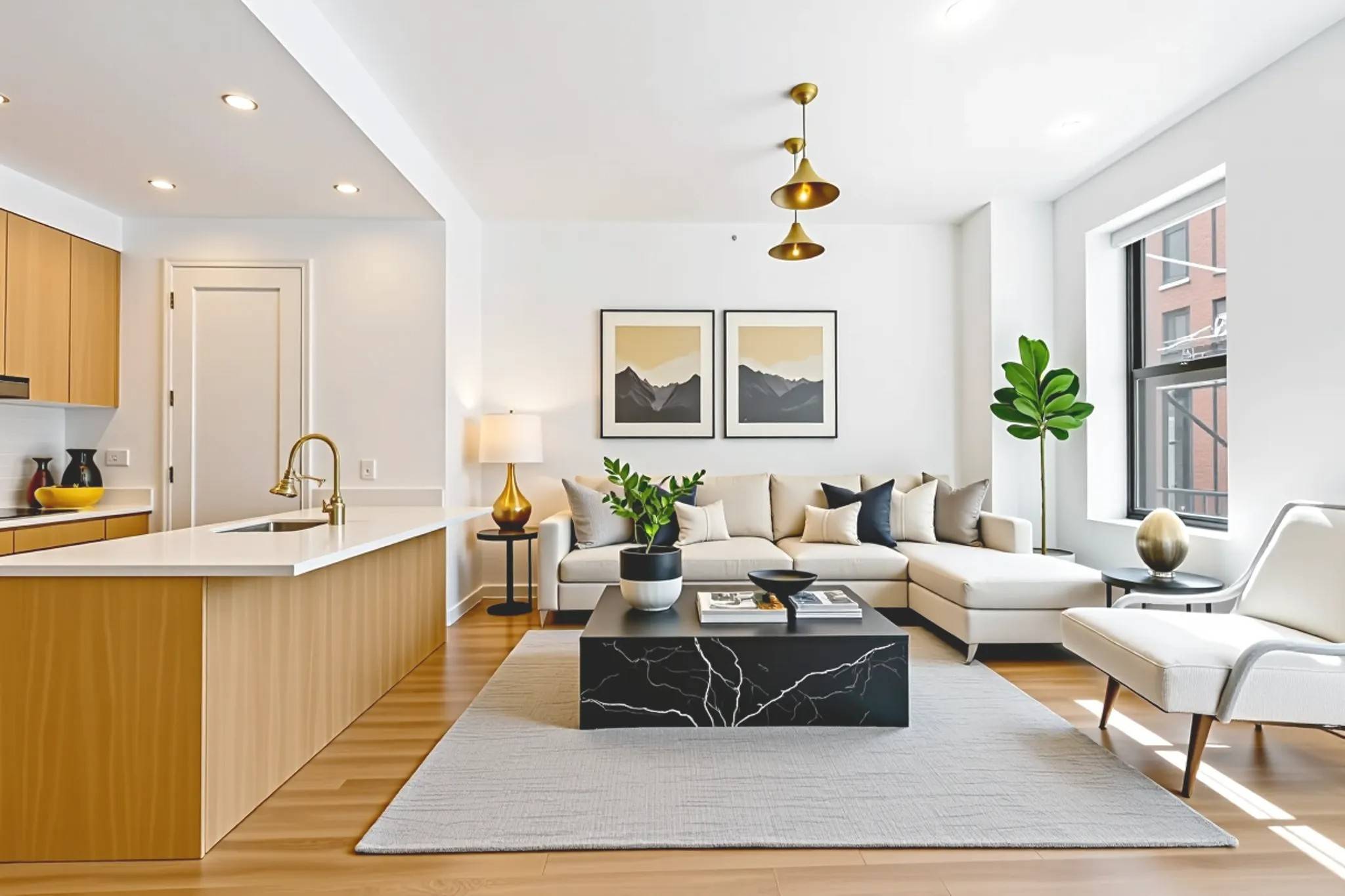 Unit Level Features Bright, south facing one bedroom loft with a generous floorplanWide plank oak floors and exposed steel columnOversized windows and soaring 11 foot ceilingsOpen kitchen with new countertops ...