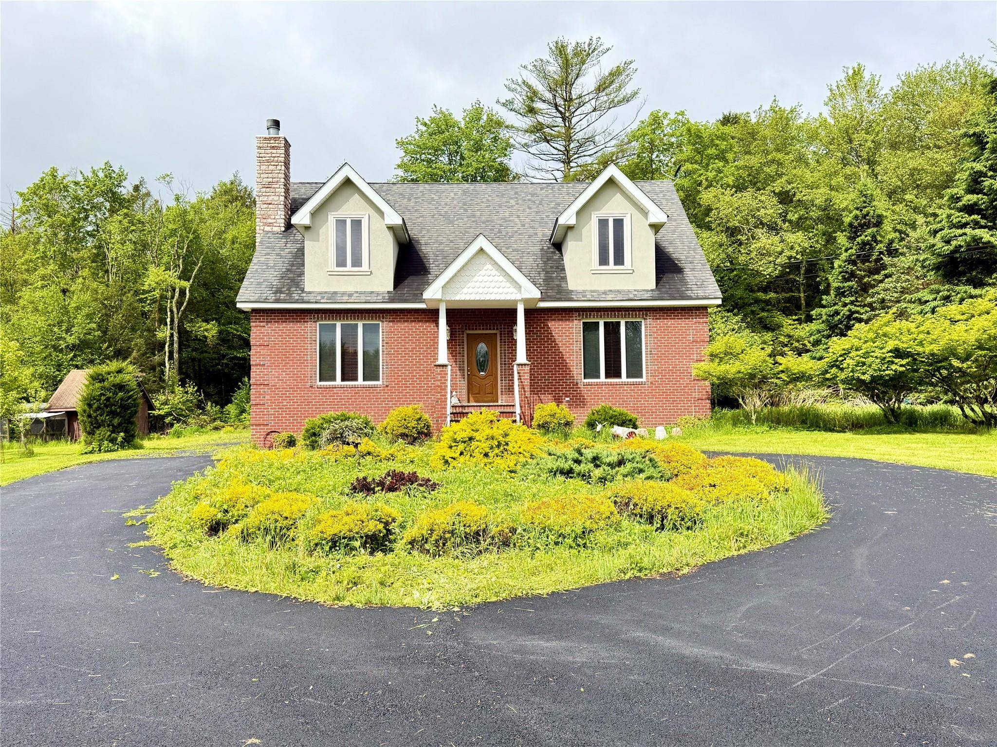 NEW LISTING IN WHITE LAKE, NY Welcome to this solid brick stucco home nestled quietly on a dead end road.
