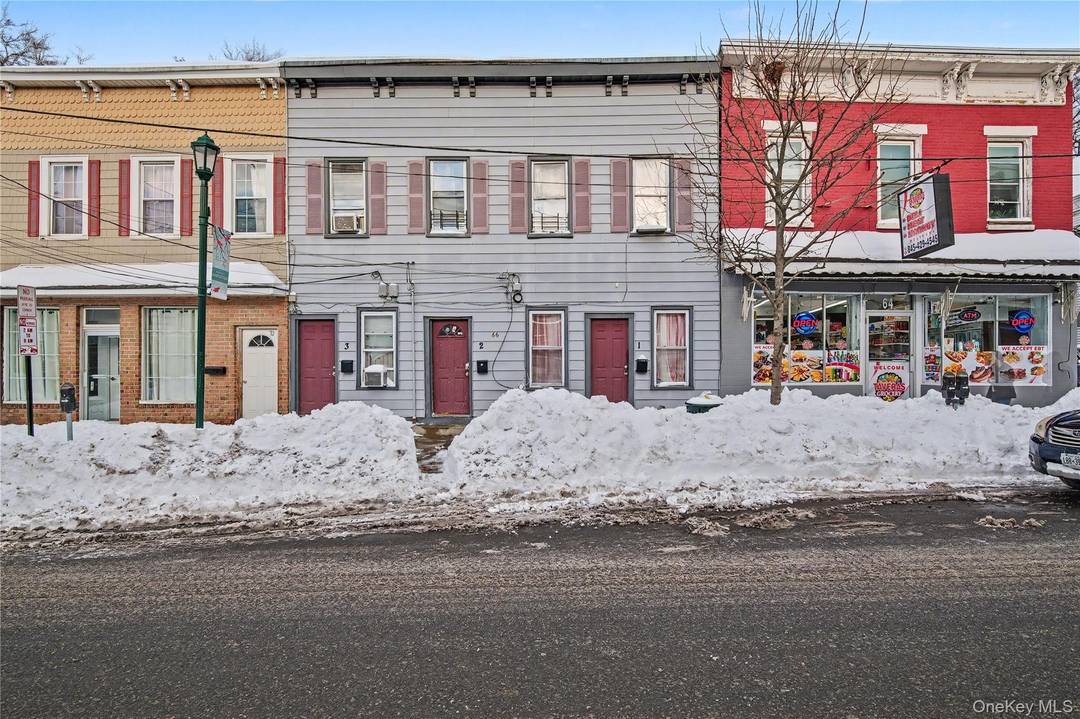 Attached triplex in the heart of Haverstraw Village, offering three residential units with a practical and flexible layout.
