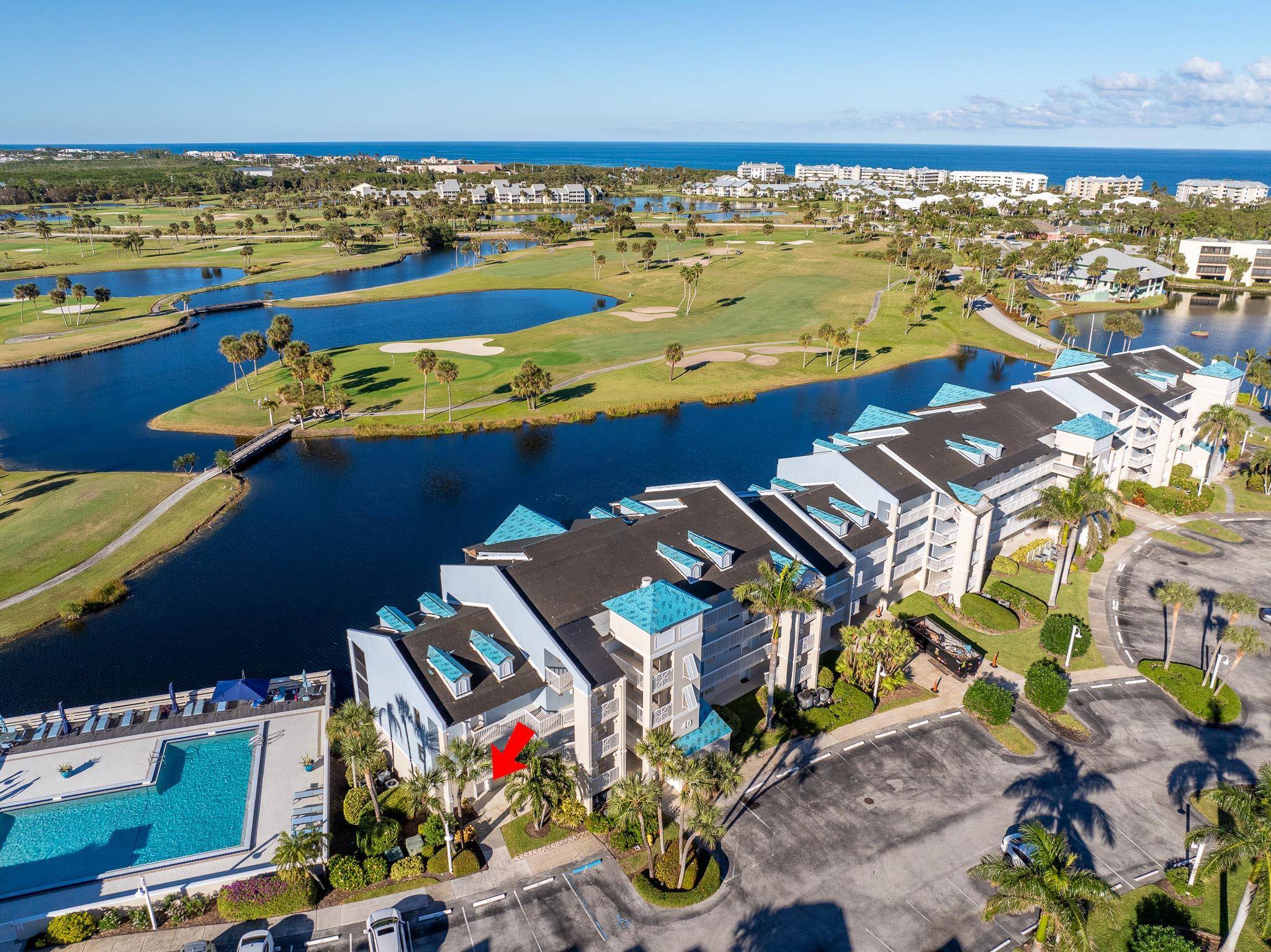 Beautifully renovated 1 bedroom 1 bathroom condo at Indian River Plantation with breathtaking views of lakes and the golf course.