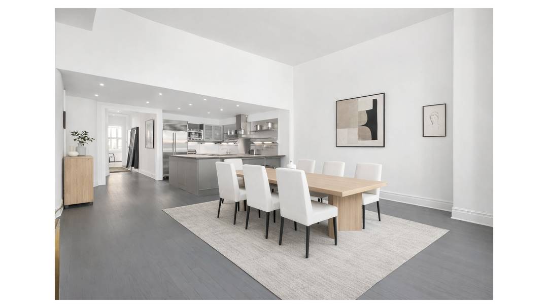 The Eklund Gomes Team presents this rare Prewar High Floor 3 bed 3 bath Loft Condo in Soho.