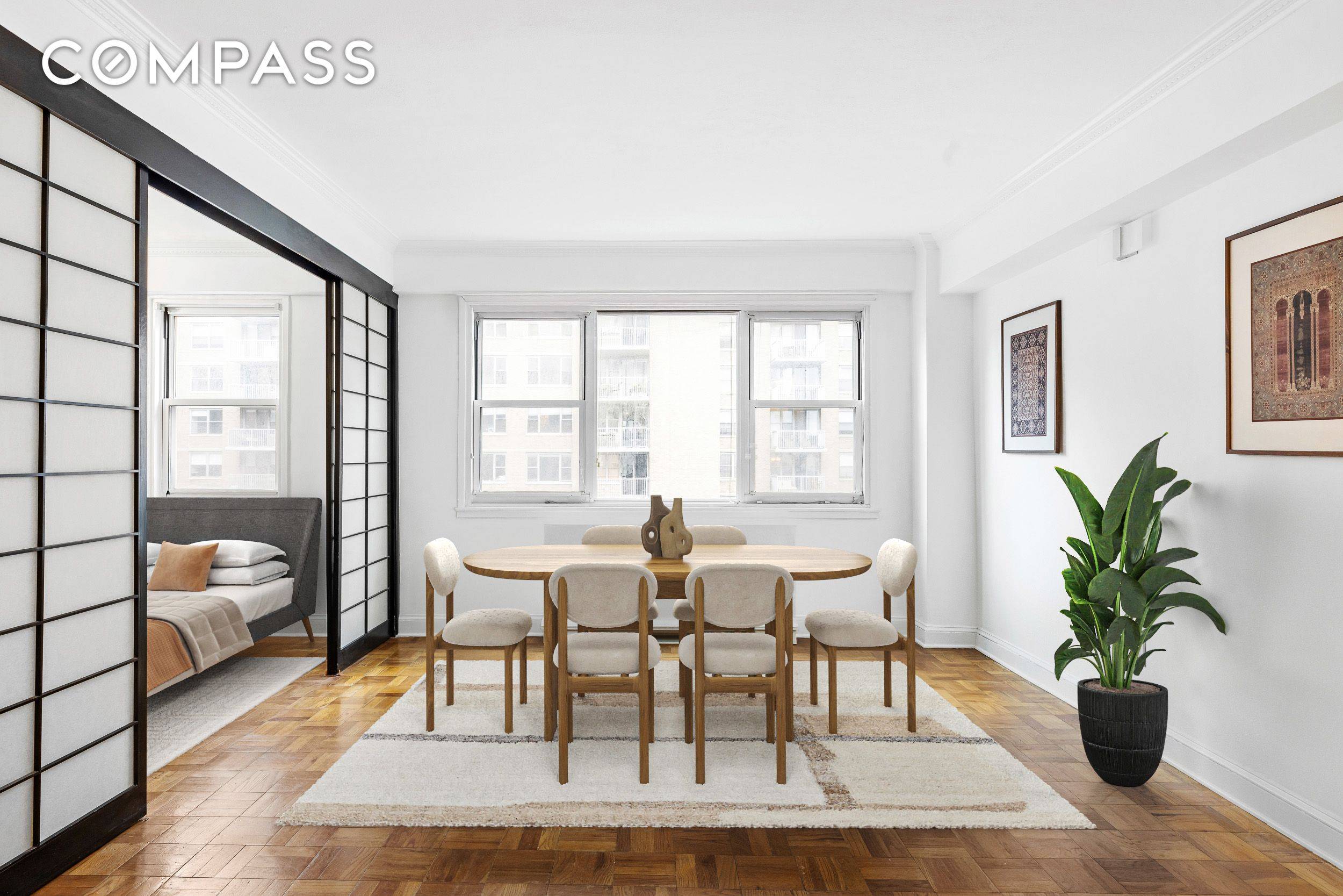 Unit 12A at The Caravelle is a bright and well proportioned one bed, one bath co op offering comfortable living in the heart of the Upper East Side.