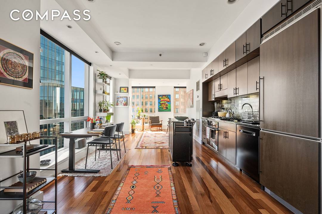 Residence 2706 at 150 Myrtle Avenue is among the highest two bedroom, two bathroom homes at Toren, further distinguished by the rare advantage of two corner exposures flooding the residence ...